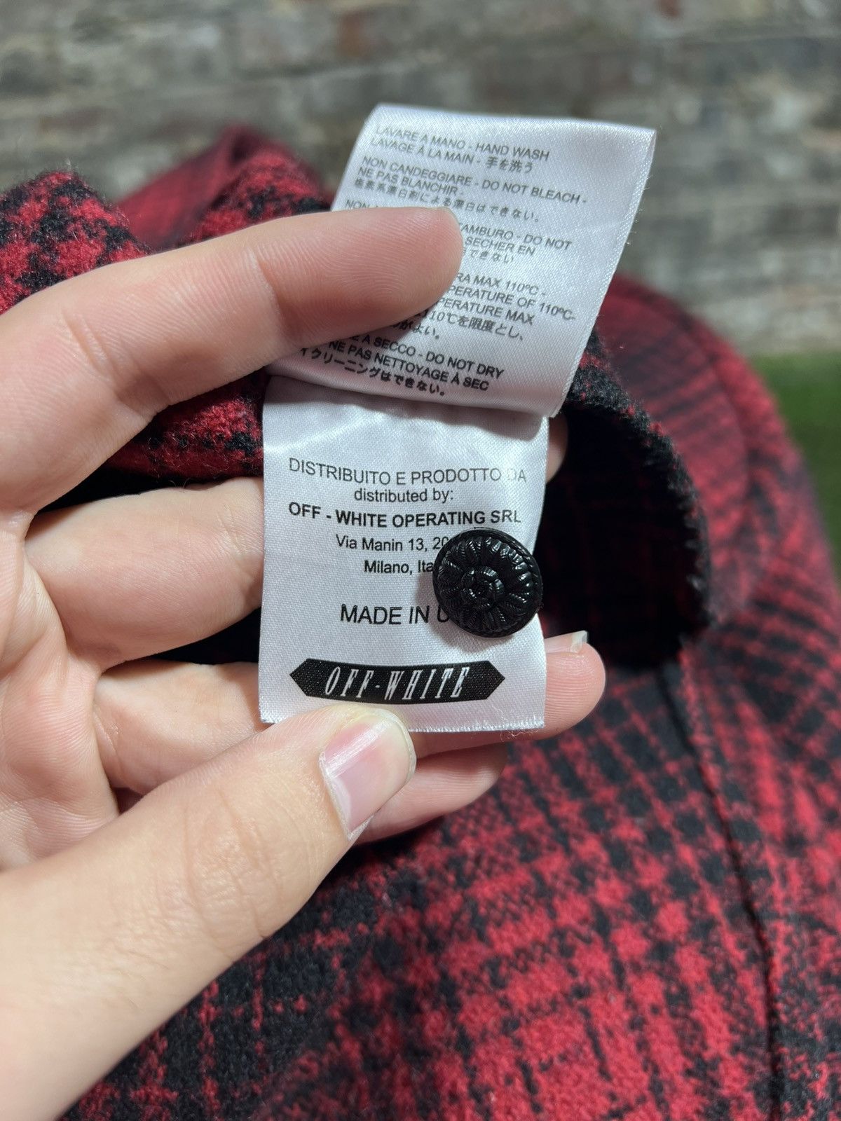 Off-White Off-White Flannel Size US XL / EU 56 / 4 - 6 Thumbnail