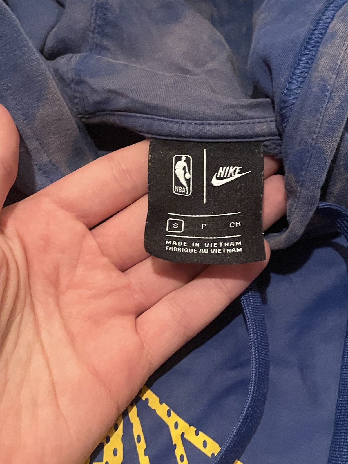 NBA × Nike Vintage Golden State Warriors Nike Hoodie Big Central Logo Size US S / EU 44-46 / 1 - 8 Thumbnail