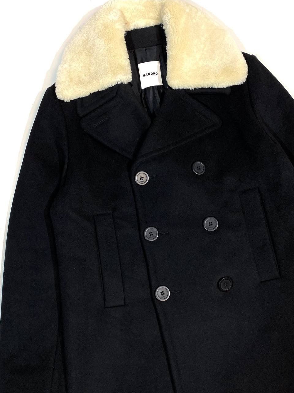 Sandro Sandro Paris Wool Coat Men Jacket Size US S / EU 44-46 / 1 - 14 Thumbnail