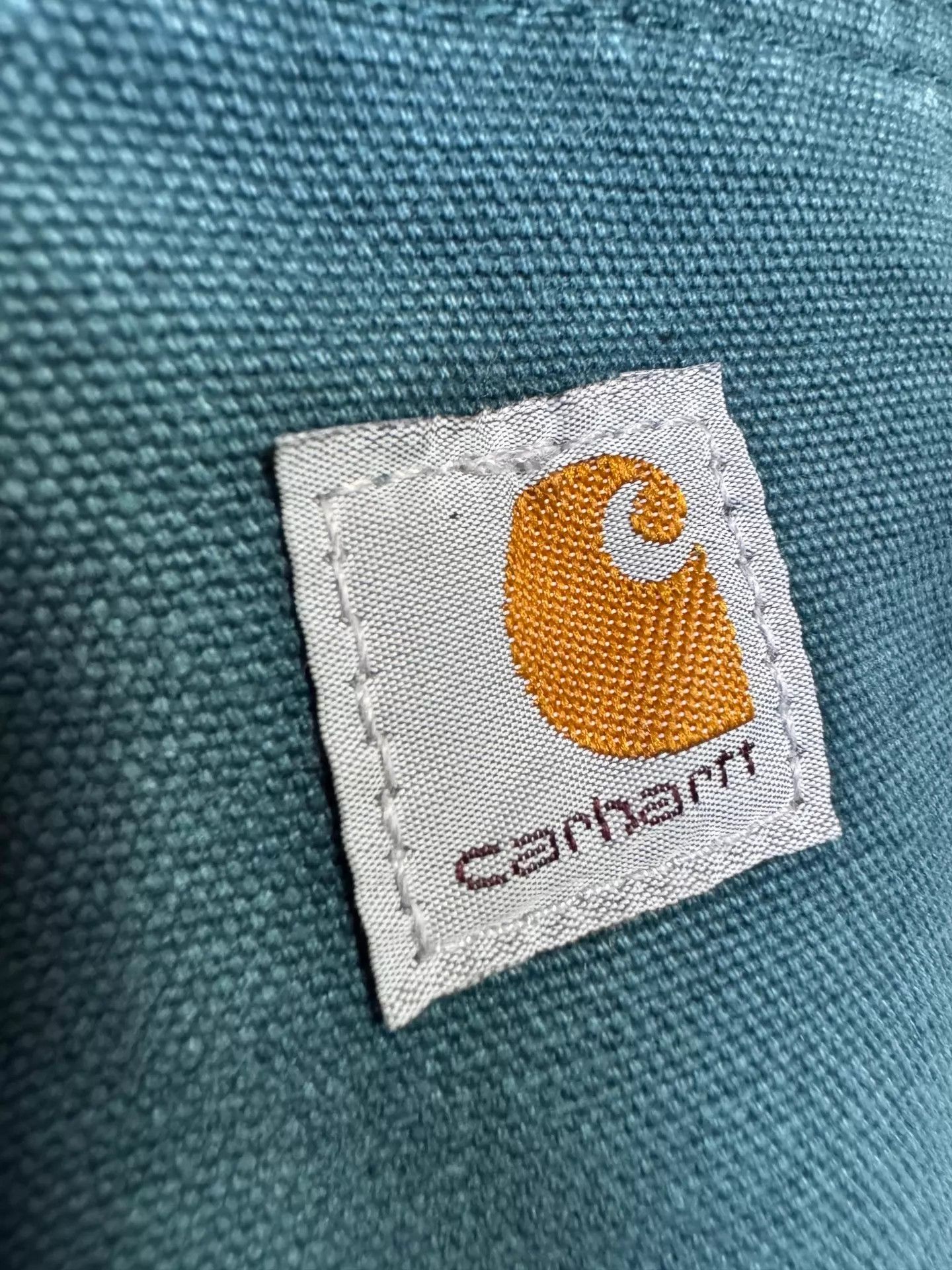 Carhartt Carhartt WJ130 Vintage Hooded Work Jacket Lake Blue XXL Size US XXL / EU 58 / 5 - 7 Thumbnail