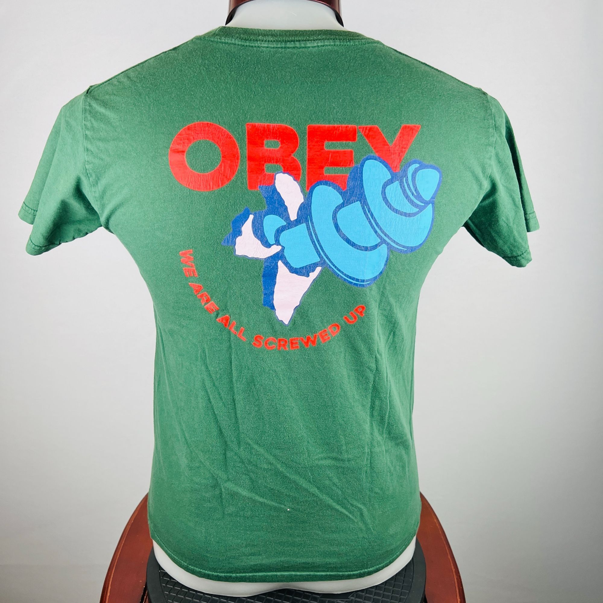 Obey OBEY - We Are All Screwed Up Medium T-Shirt Shirt Size US M / EU 48-50 / 2 - 3 Thumbnail