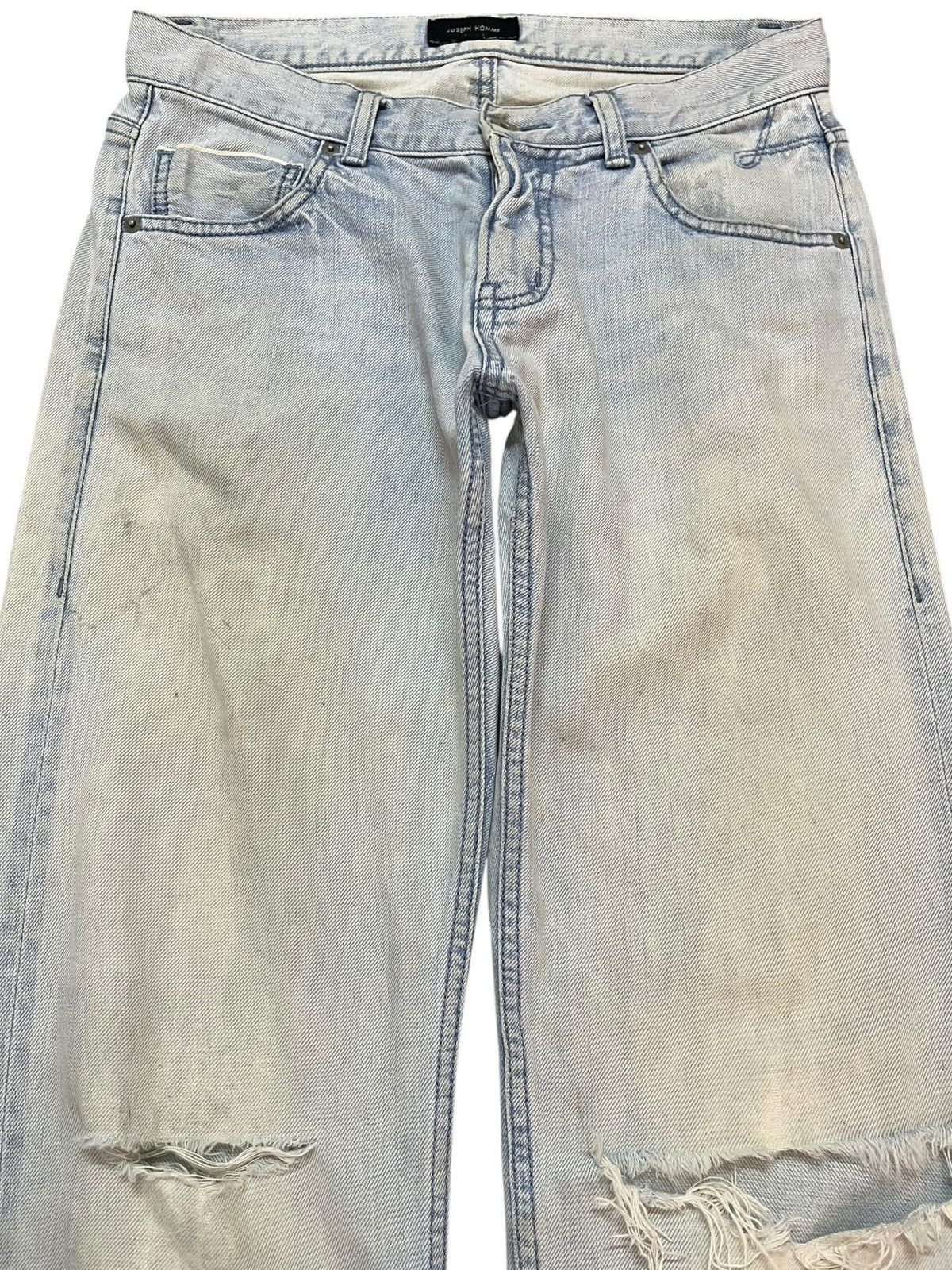 JOSEPH HOMME Vintage Joseph Homme Selvedge Faded Distressed Denim Size US 30 / EU 46 - 2 Thumbnail