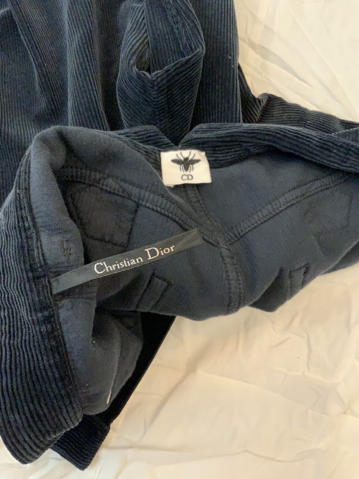 Dior Navy Corduroy Pants Size US 30 / EU 46 - 5 Thumbnail