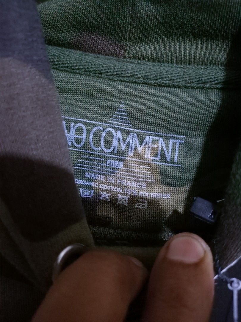 Designer × Japanese Brand No comment camo hoodie streetwear Size US S / EU 44-46 / 1 - 6 Thumbnail
