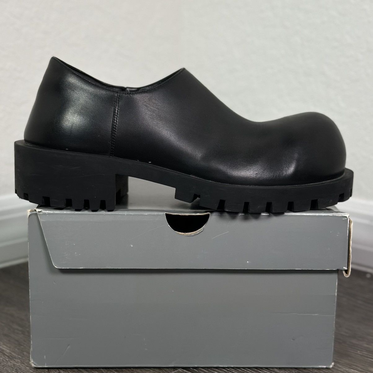 Balenciaga Balenciaga Hummer Derby Calfskin Platform Shoes | Grailed