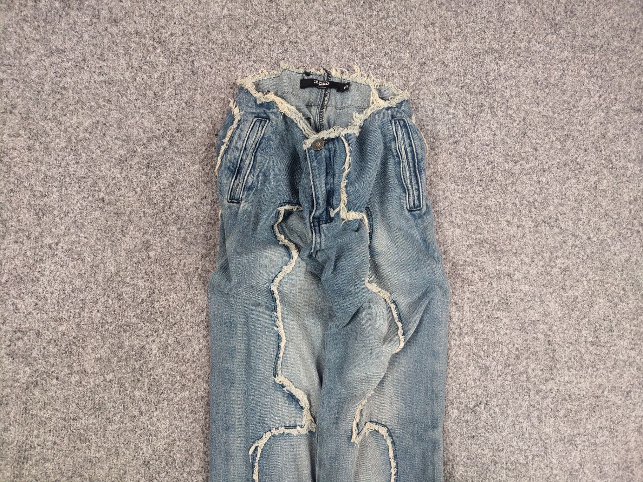 Hysteric Glamour Vtg Hysteric Glamour Style Flared embroidered Denim Jeans Size 25" / US 0 / IT 36 - 4 Thumbnail