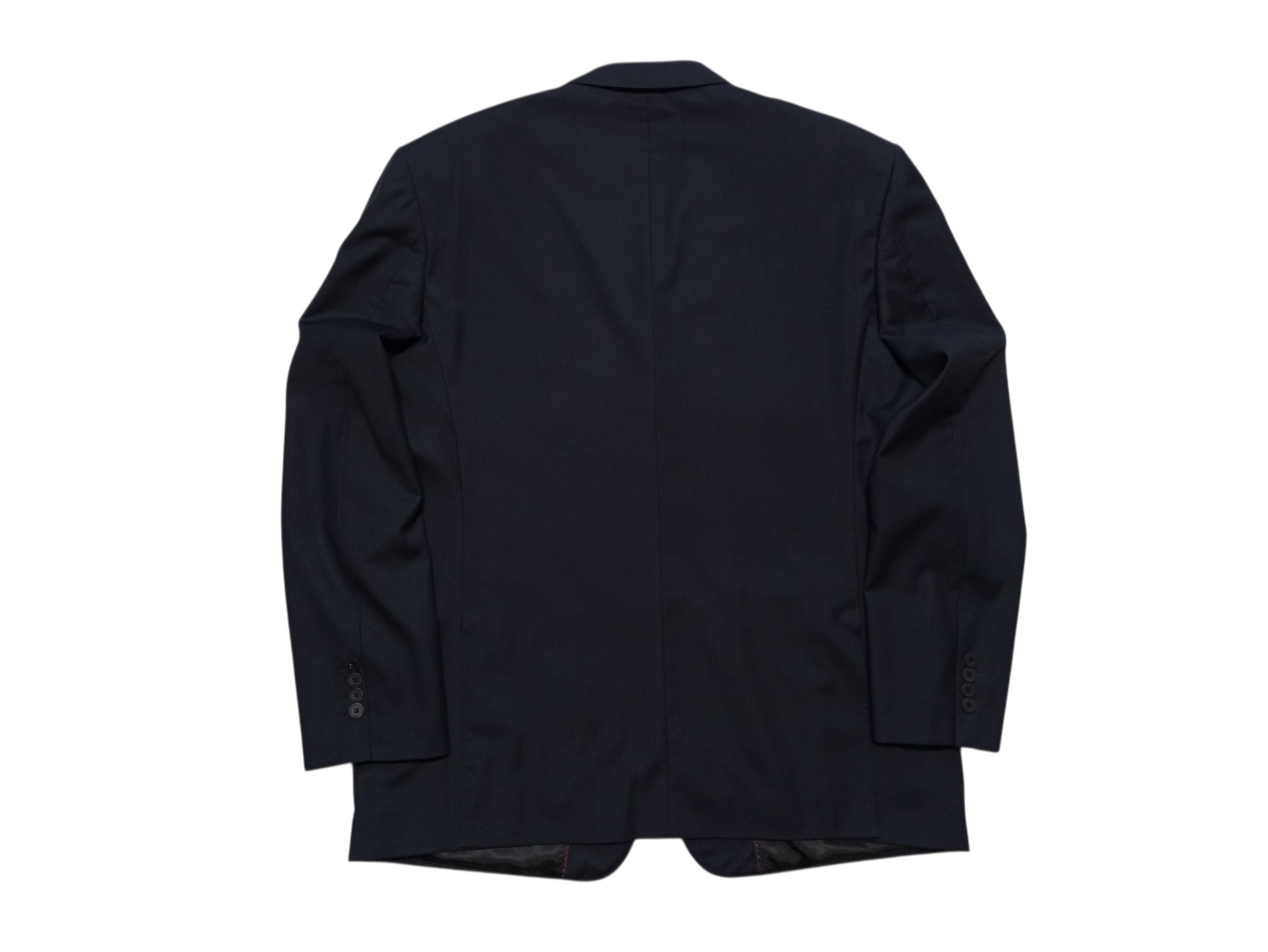 Giorgio Armani Giorgio Armani Navy Blue Wool & Cashmere 2-Piece Suit EU 54 Size 54R - 5 Thumbnail