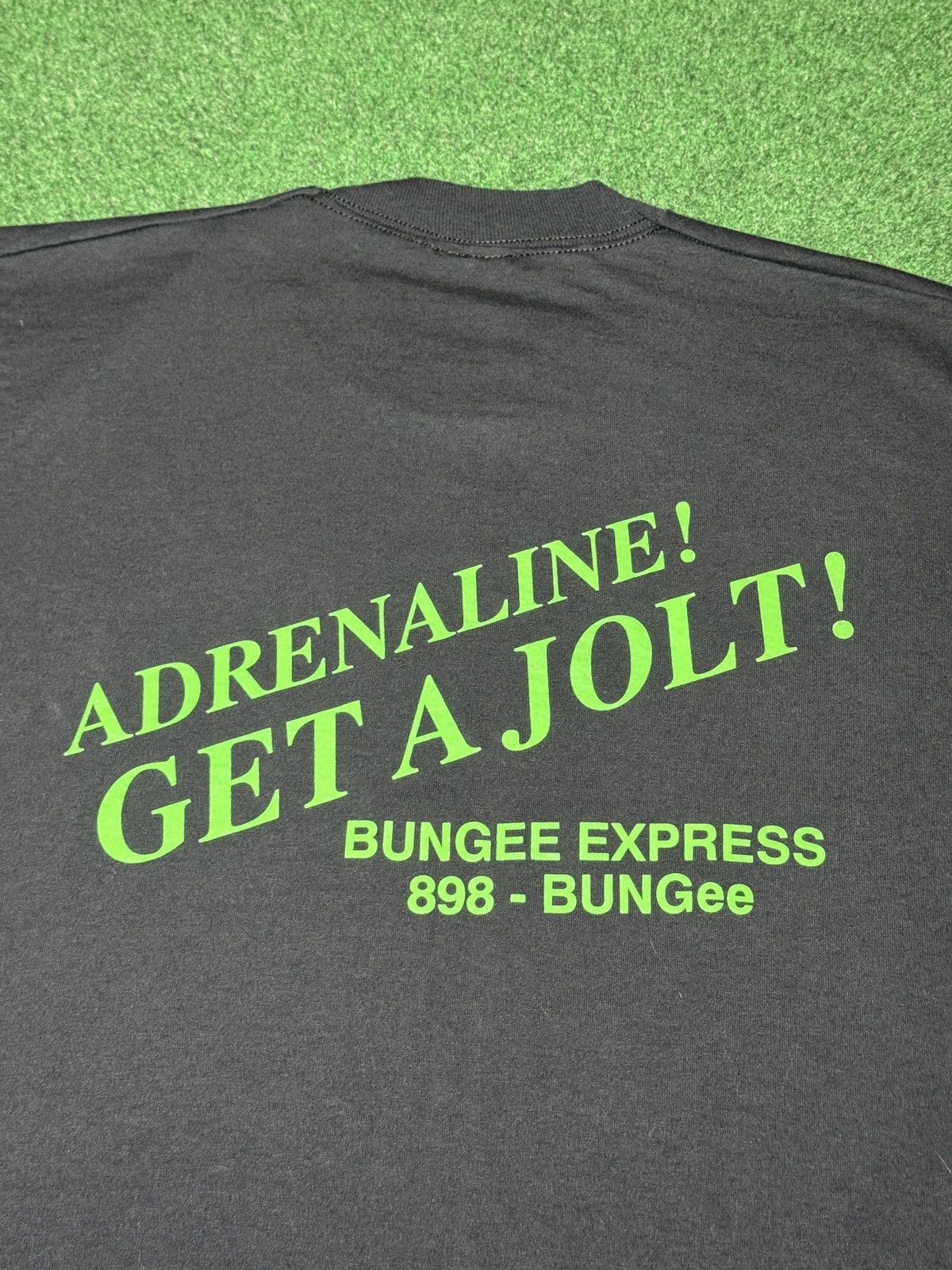 Vintage Bungee Express Vintage Jumping Bunjee Jump L T Shirt 20x29 Size US L / EU 52-54 / 3 - 5 Thumbnail