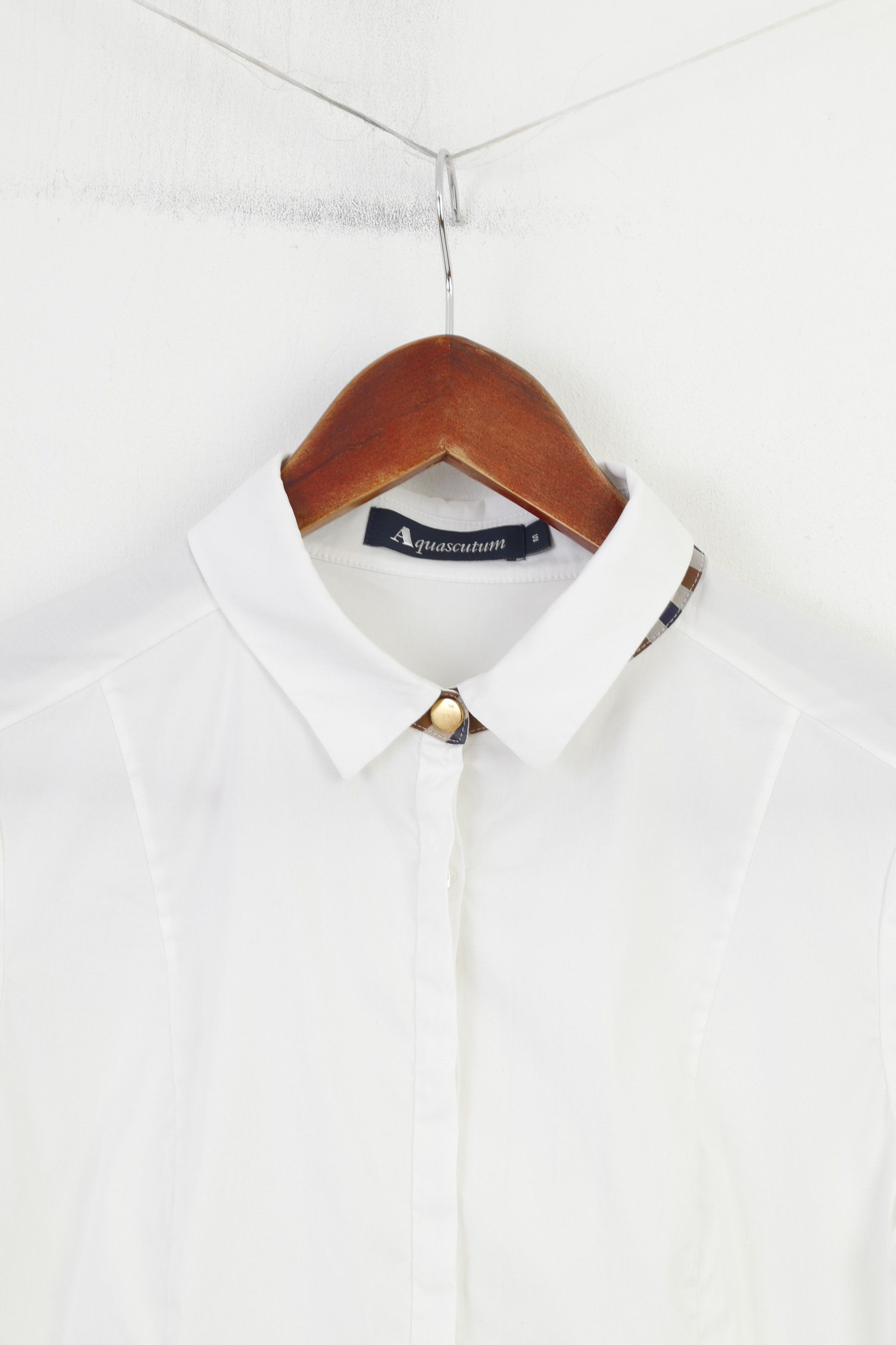 Aquascutum Aquascutum Women M (S) Shirt White 10000 Size S / US 4 / IT 40 - 5 Thumbnail