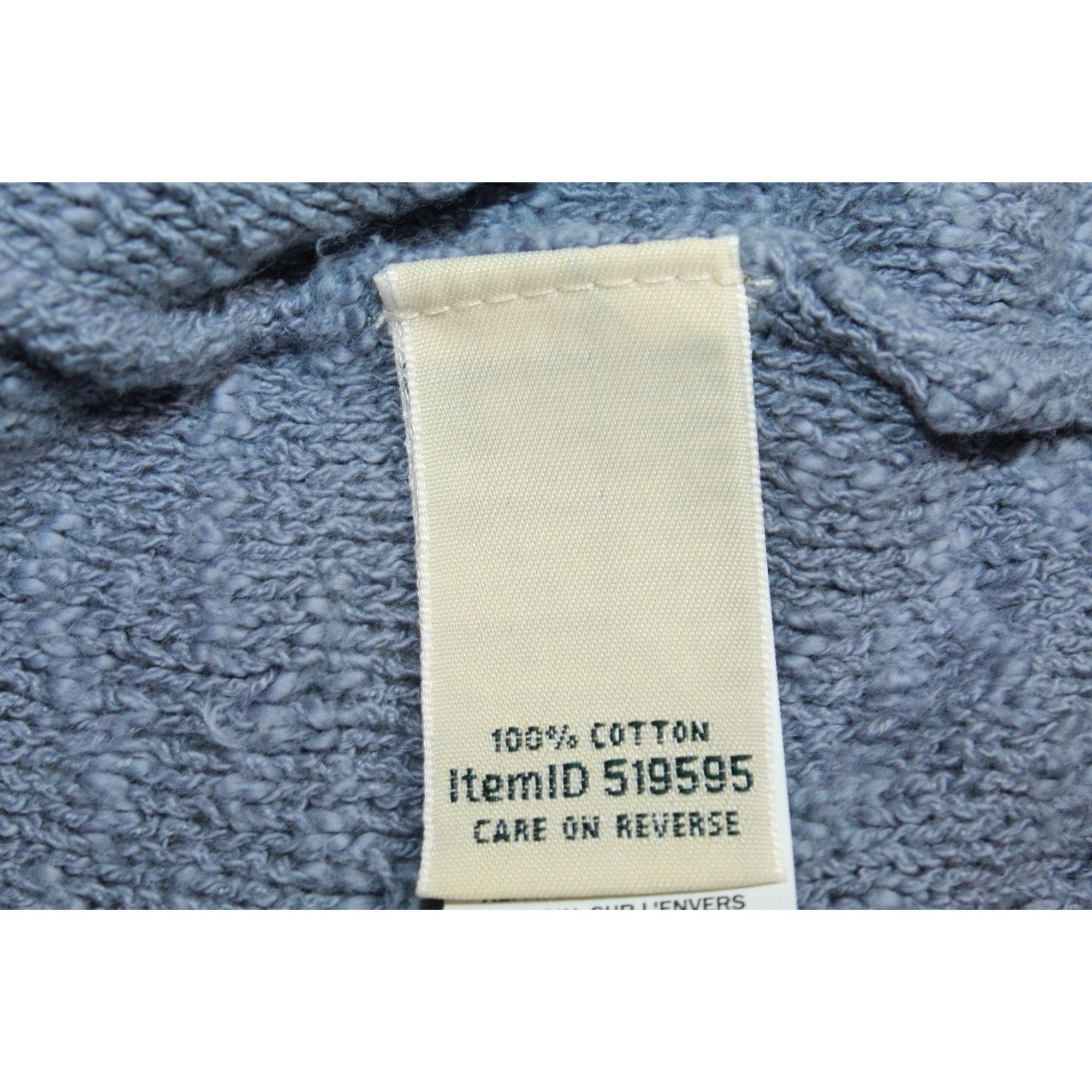 L.L. Bean LL Bean Women's Midweight Cotton Slub Sweater Henley Size M / US 6-8 / IT 42-44 - 7 Thumbnail