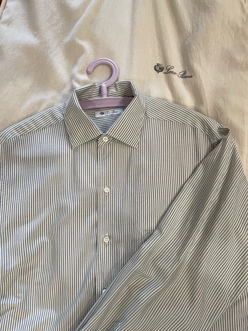 Loro Piana Loro piana Silk shirt 2506-Nextarrow Size US M / EU 48-50 / 2 - 1 Thumbnail