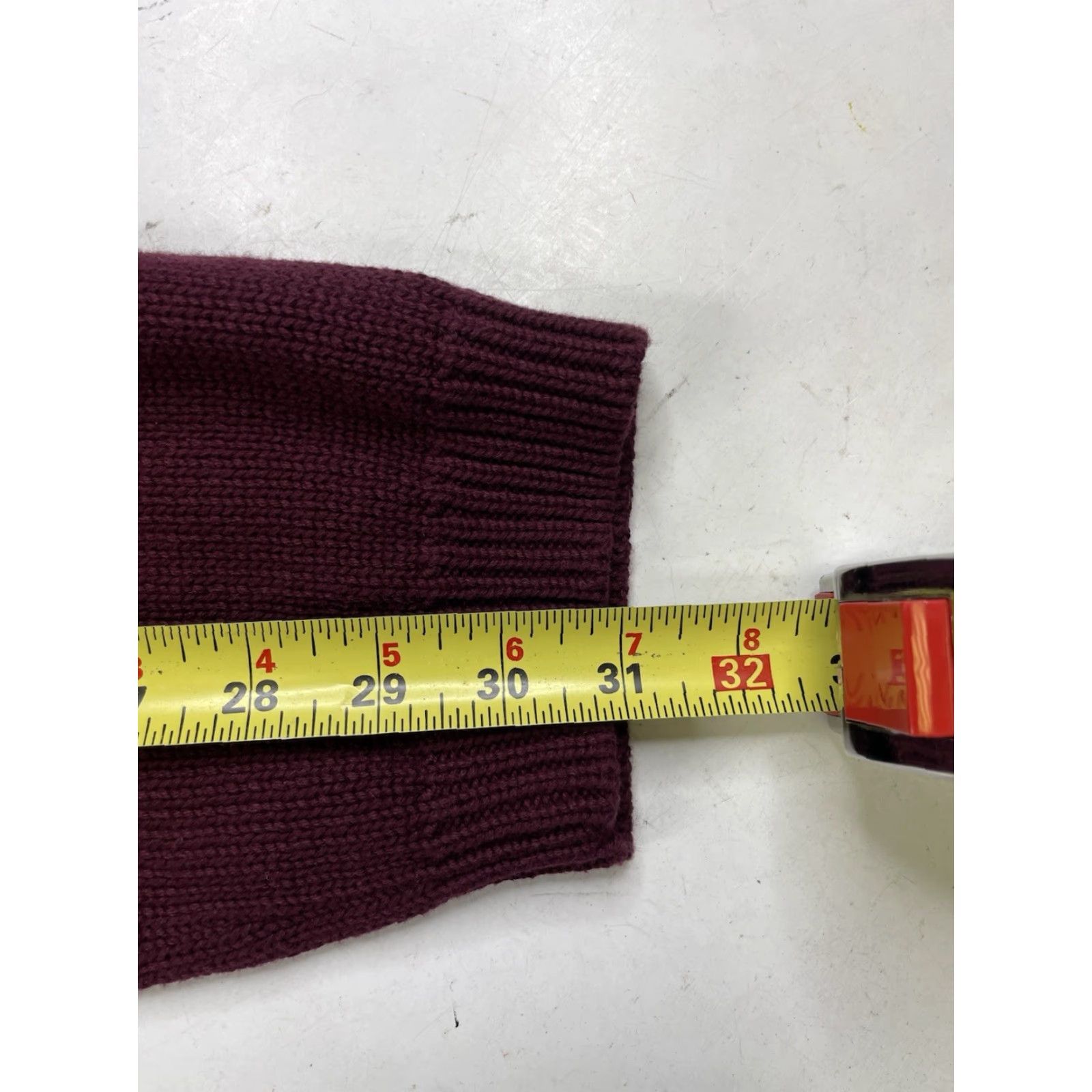 DKNY VINTAGE DKNY Sweater Mens XL Roll Neck Pullover Chunky Knit Y2K Maroon Logo Crew Neck Knit Pullover Casual Mens XL DKNY Sweater Size US XL / EU 56 / 4 - 3 Thumbnail
