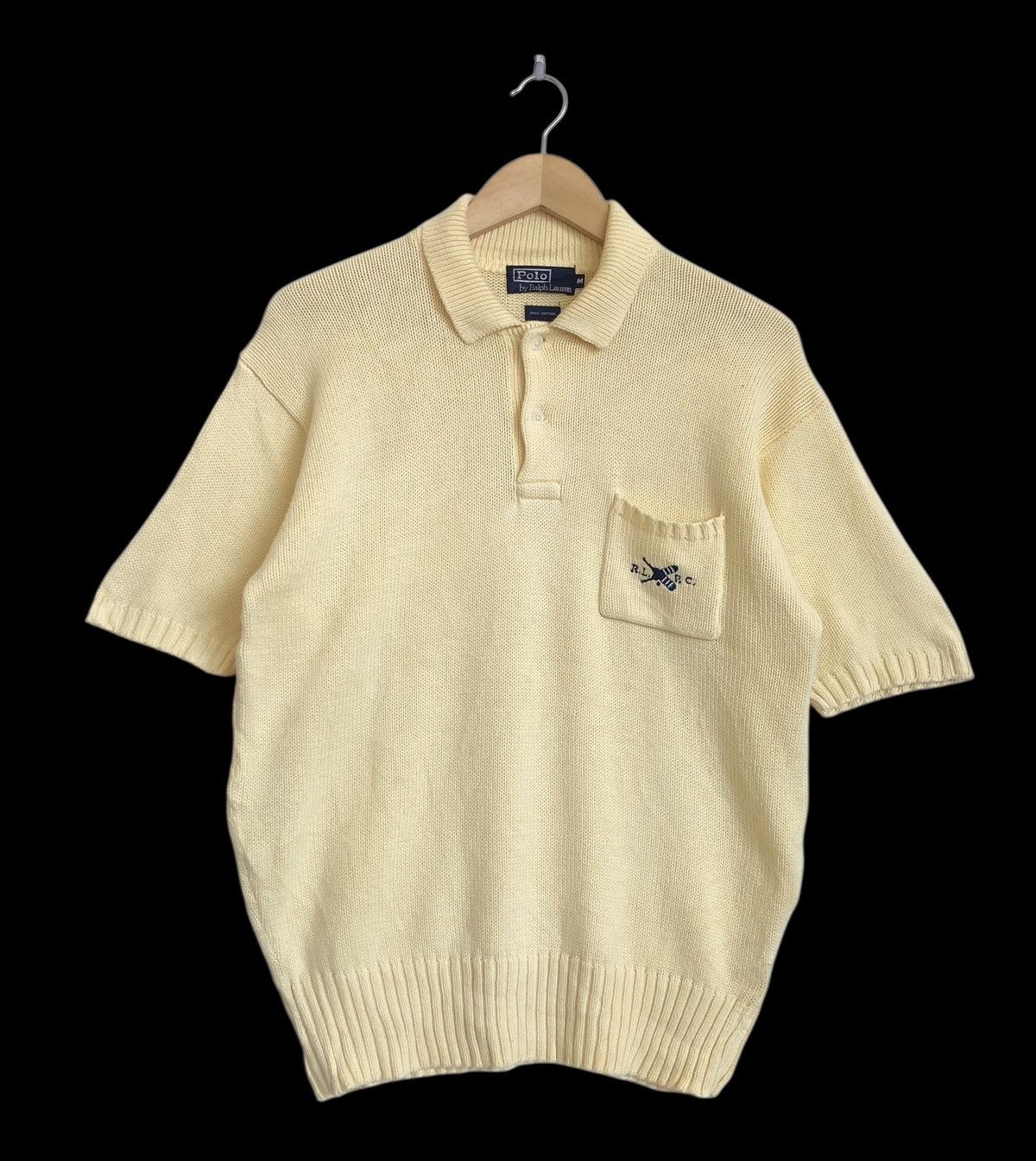 Polo Ralph Lauren 90’S R.L.P.C. KNIT POLO Size US M / EU 48-50 / 2 - 1 Thumbnail