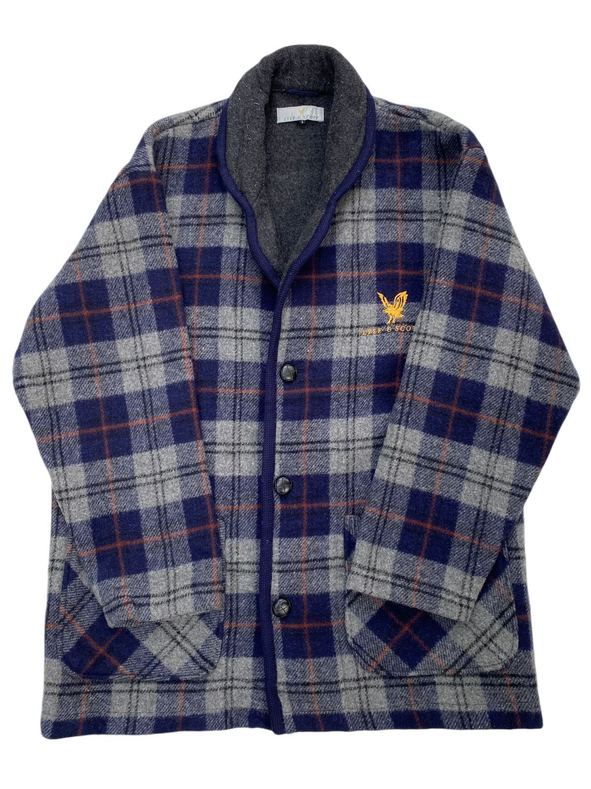 Lyle & Scott Vtg Lyle & Scott Tartan Jacket Size US L / EU 52-54 / 3 - 1 Thumbnail