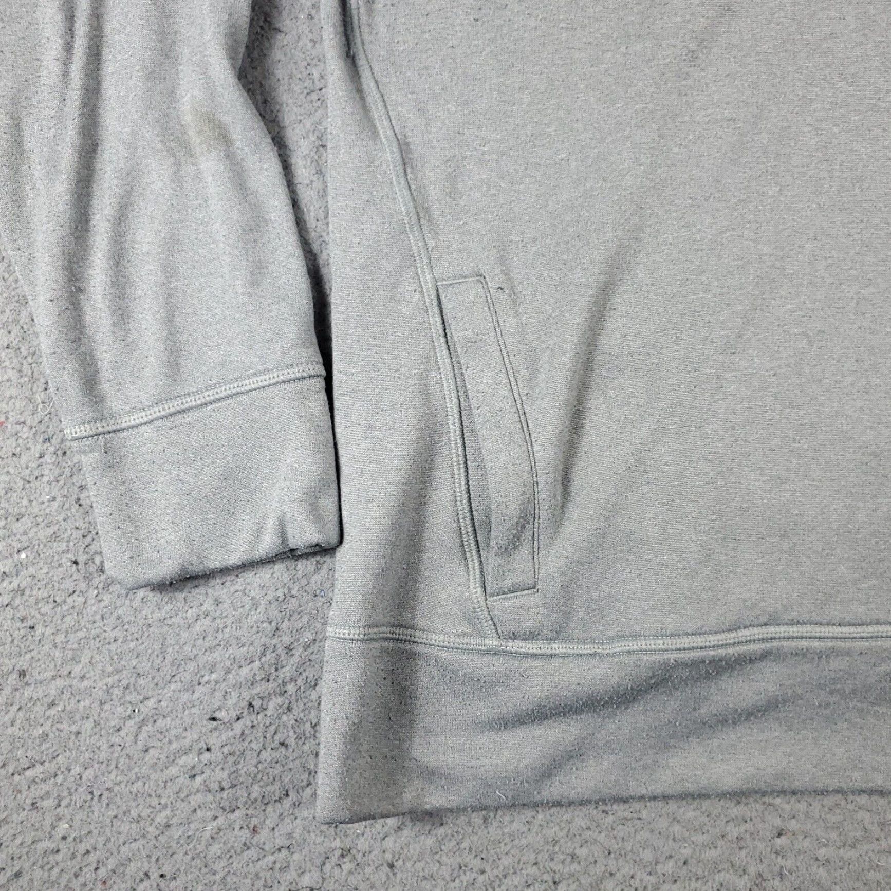 Adidas Adidas Women's Large Gray Pullover Hoodie Sweatshirt Ladies Size L / US 10 / IT 46 - 4 Thumbnail