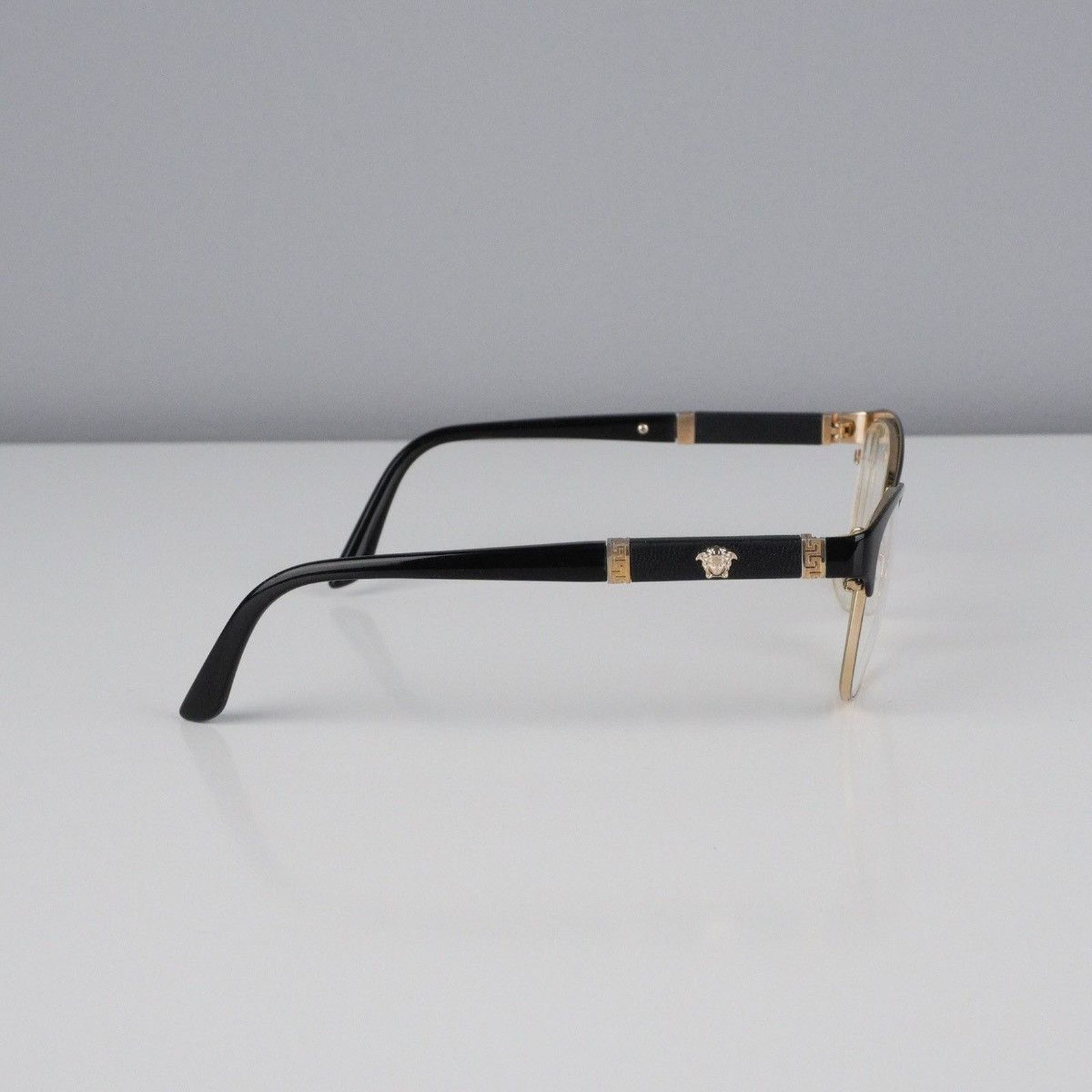 Versace Versace medusa logo gold black glasses Size ONE SIZE - 3 Thumbnail