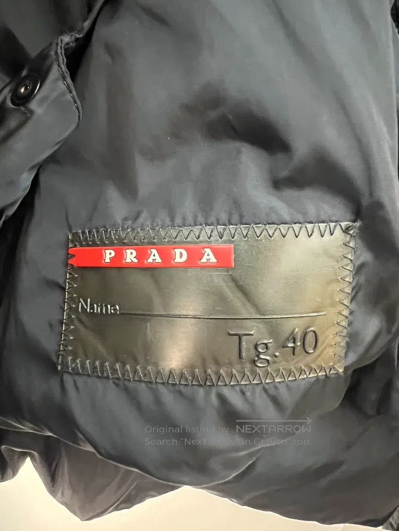 Prada Prada Solid colour fox fur collar down zipper jacket Size XS / US 0-2 / IT 36-38 - 3 Thumbnail