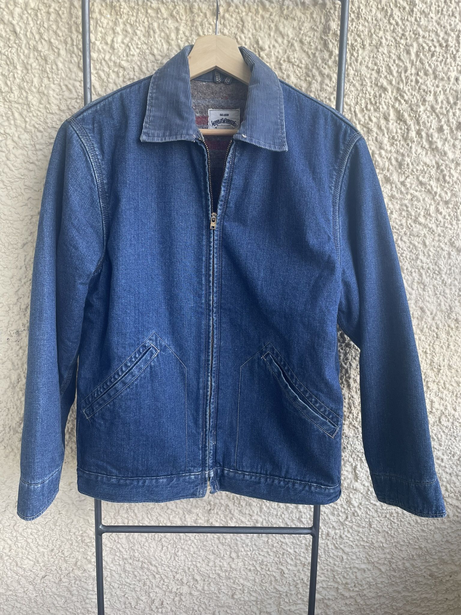 Big John Big John World Workers denim work chore jacket Size US S / EU 44-46 / 1 - 1 Thumbnail
