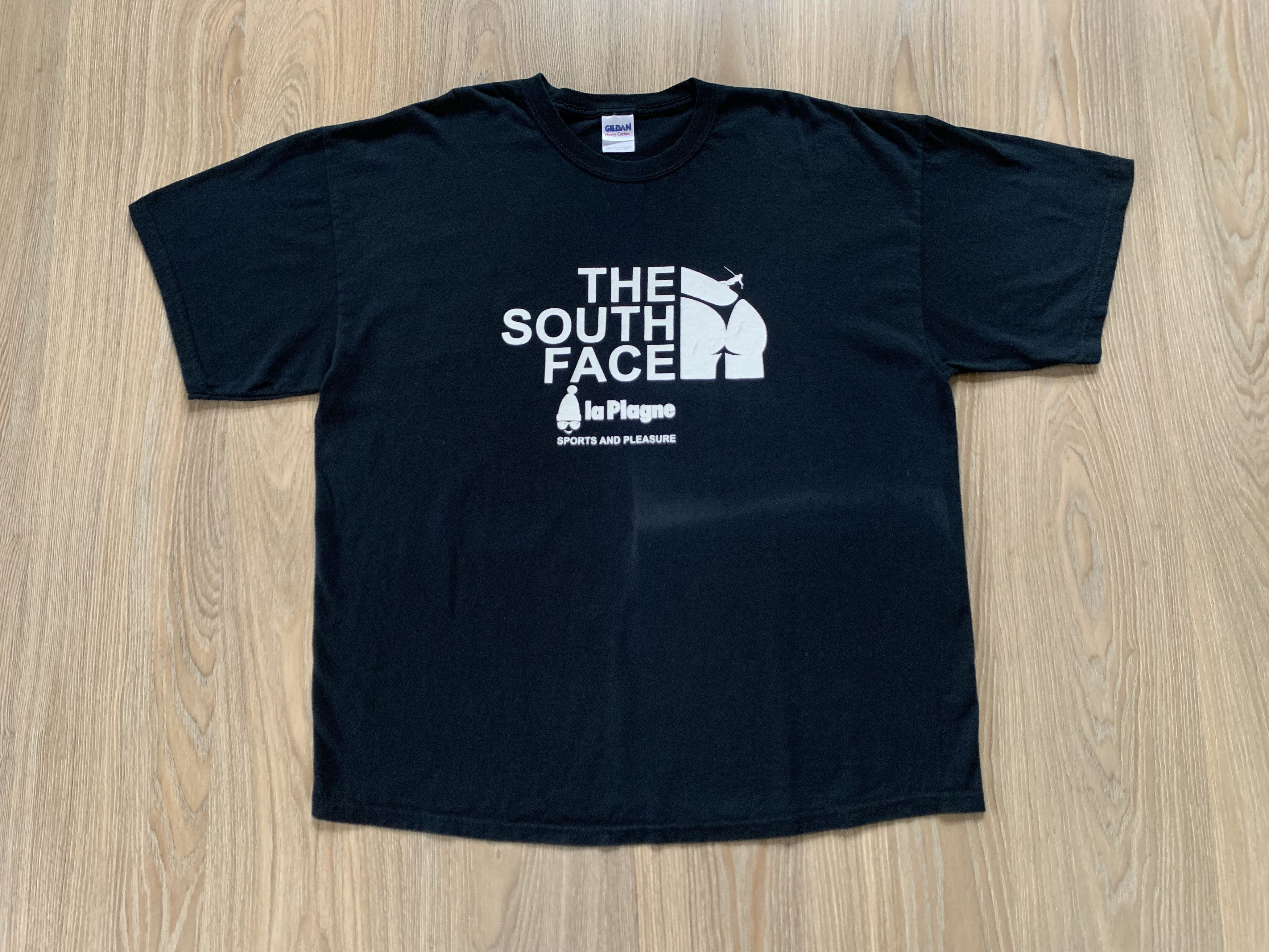 Gildan × Vintage Vintage Caliban The South Face T Shirt Size US XXL / EU 58 / 5 - 3 Thumbnail