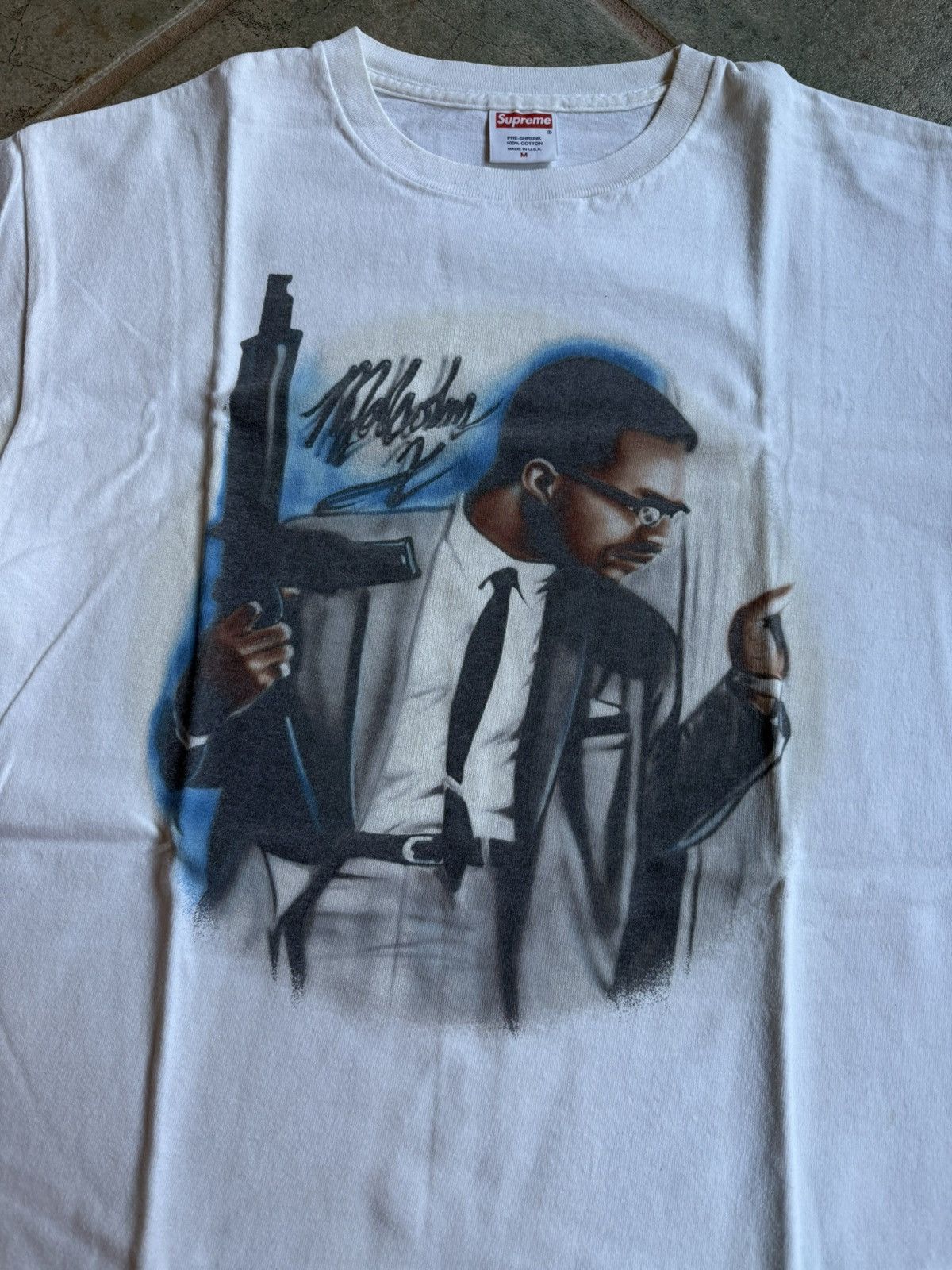 Supreme 2003 Supreme "Malcolm X" T-Shirt Size US M / EU 48-50 / 2 - 2 Thumbnail