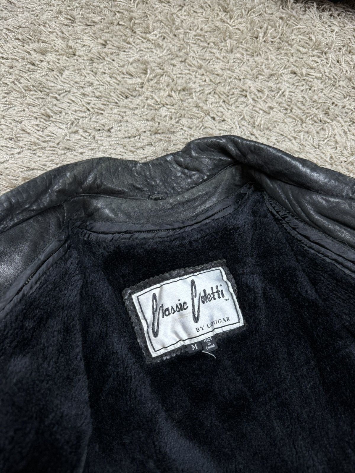 Vintage Vintage leather bomber jacket 90s original retro casual item Size US M / EU 48-50 / 2 - 7 Thumbnail