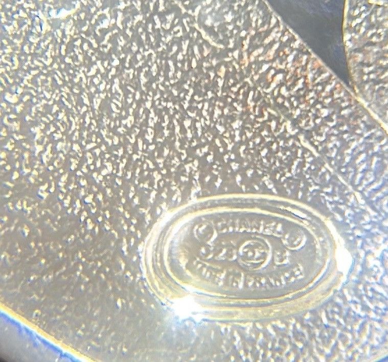 Chanel Chanel Crystal CC and Coco Mark Brooch Silver and Pink C23B Size ONE SIZE - 6 Thumbnail