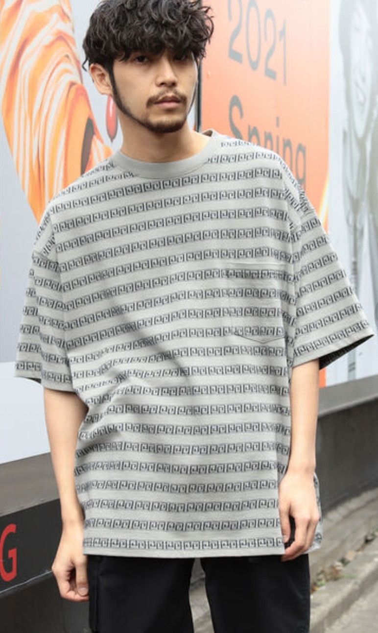 Beams Plus × Japanese Brand Rare 🔥 Beams baggy spiral stripe 🔥 Size US L / EU 52-54 / 3 - 6 Thumbnail