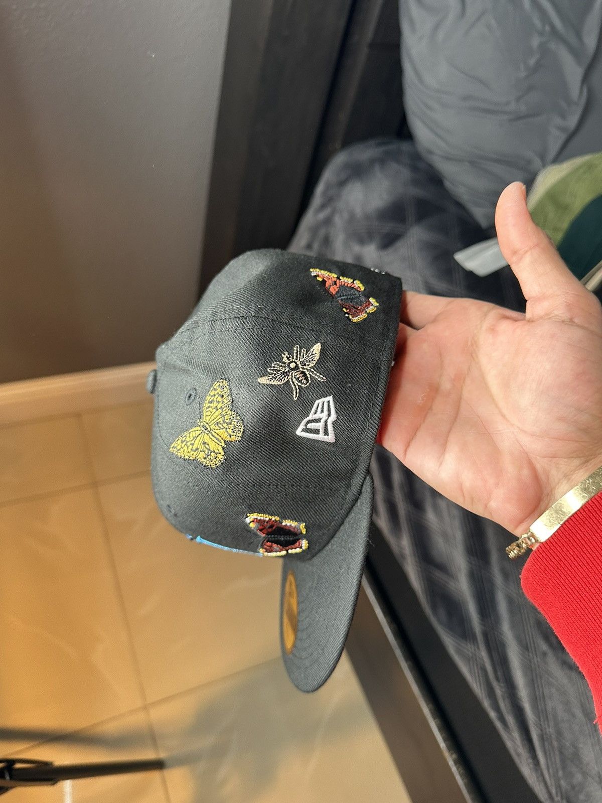 New Era Miami Marlins New Era x Felt fitted cap with pin Size ONE SIZE - 5 Thumbnail