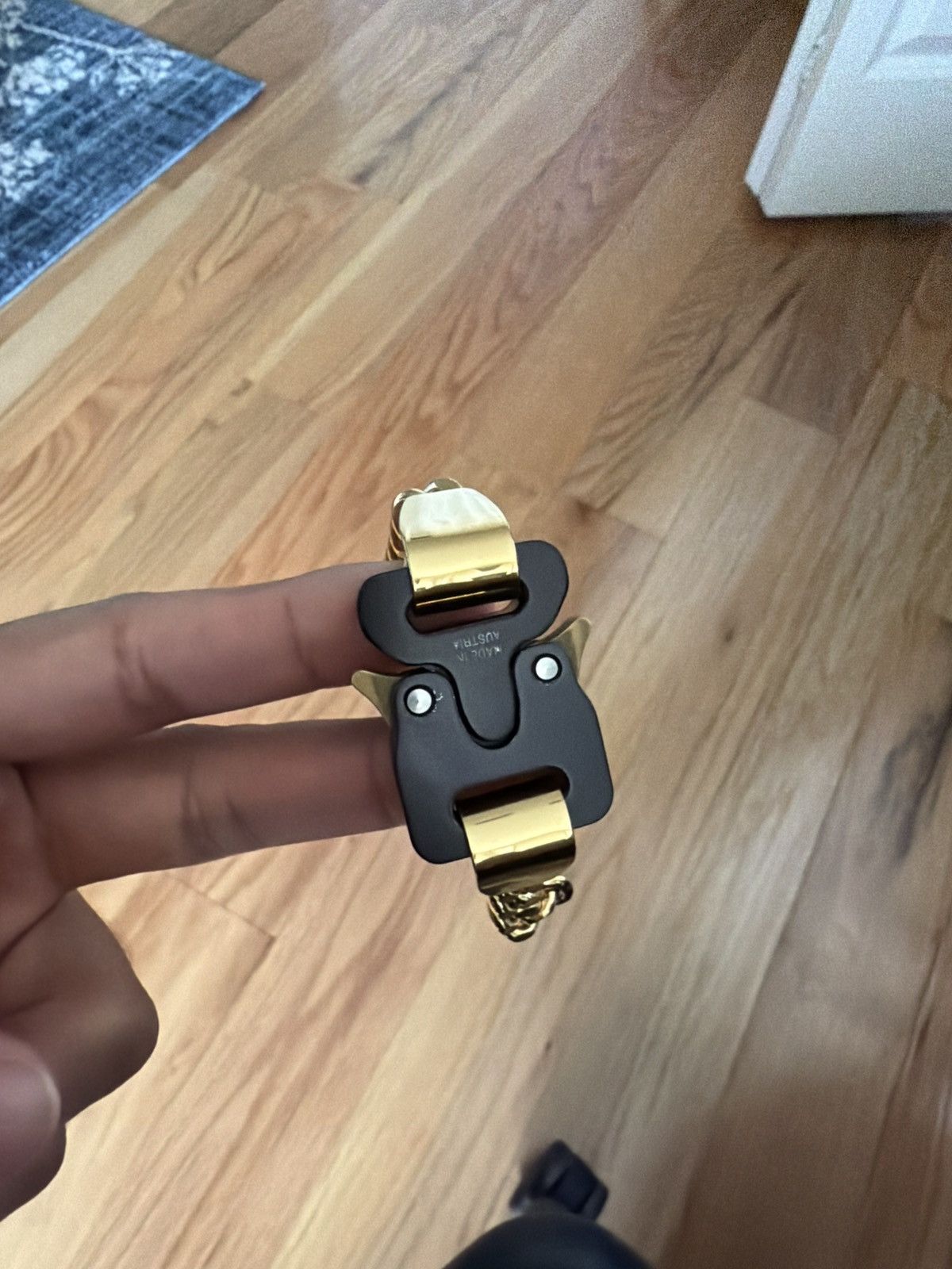 1017 ALYX 9SM Gold Shiny Buckle Bracelet [F21] Size ONE SIZE - 7 Thumbnail