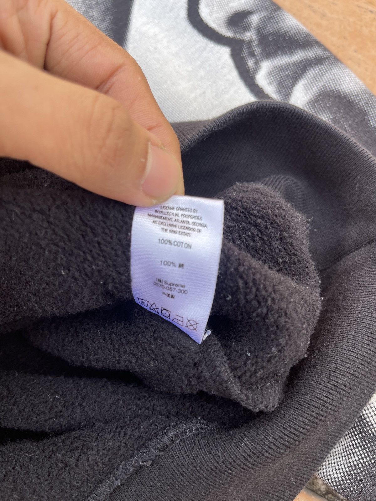 Supreme SUPREME MARTIN LUTHER KING HOODIE Size US S / EU 44-46 / 1 - 8 Thumbnail