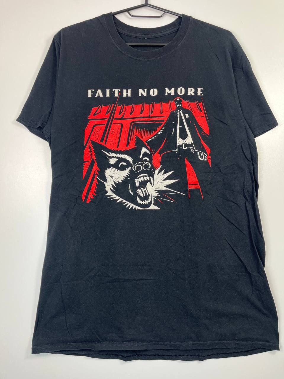 Other Faith No More Band T-Shirt Graphic Wolf Black Tee Rock L Size US L / EU 52-54 / 3 - 1 Thumbnail