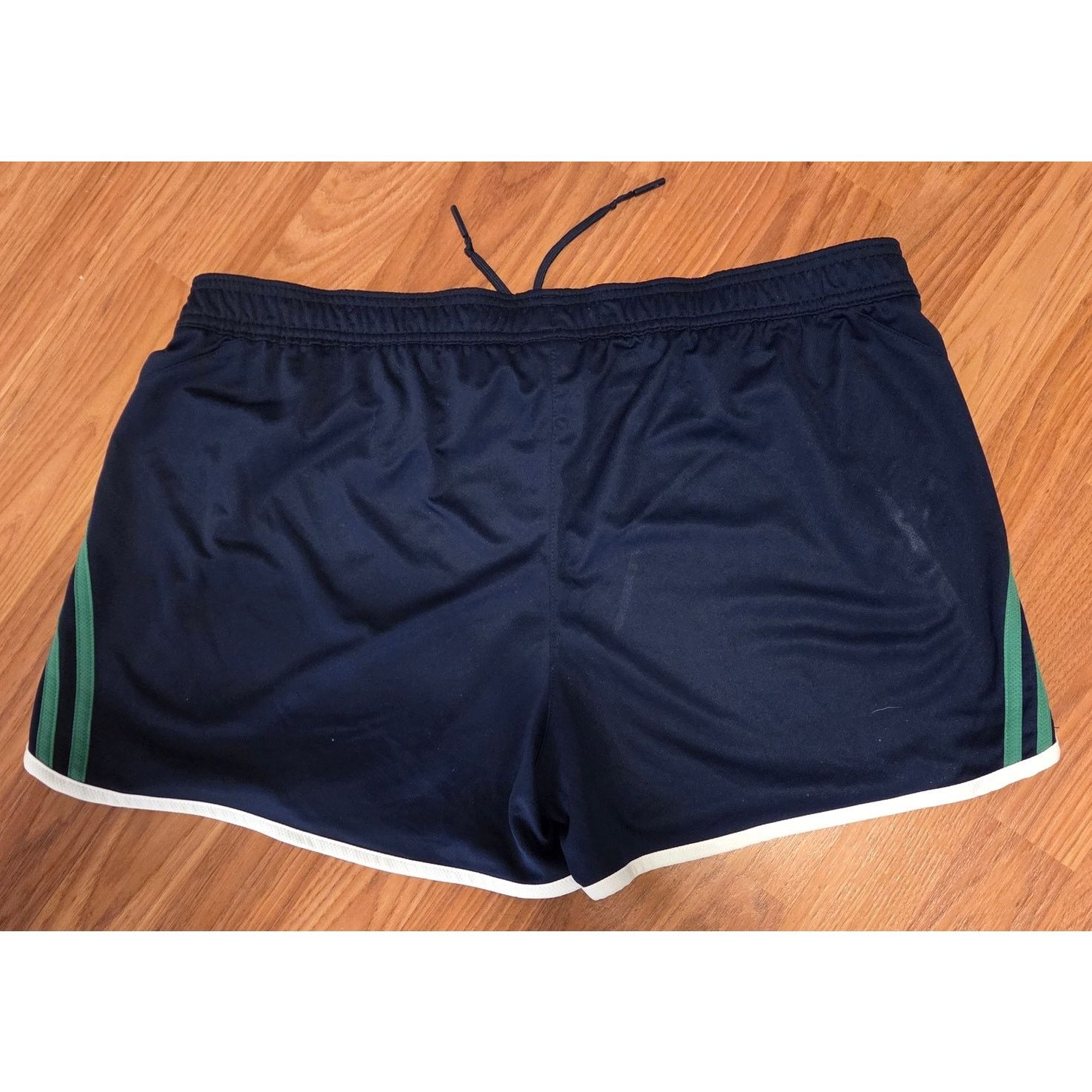 Adidas Adidas Pacer Training Teal & Blue Shorts - Women's XL Size 34" / US 12 / IT 48 - 2 Thumbnail