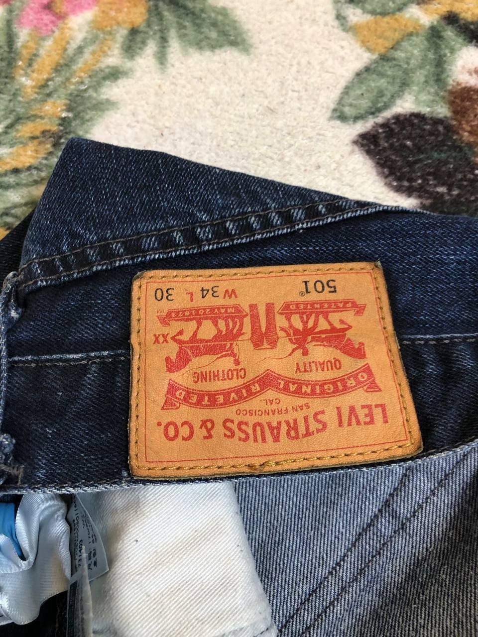 Levi's Levis 501 Classic Straight Jeans shorts Size US 34 / EU 50 - 4 Thumbnail