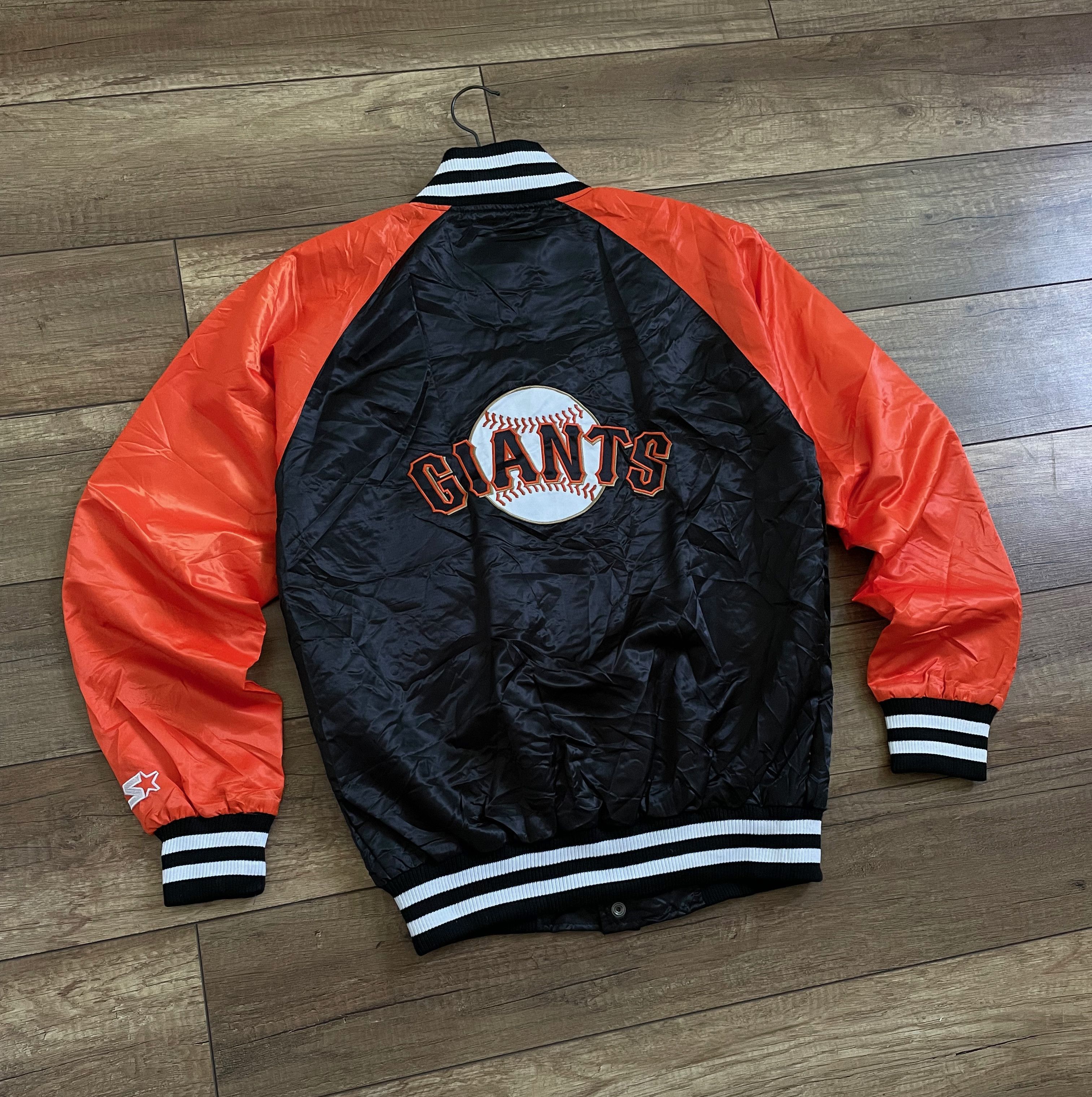 Starter Vintage Starter MLB San Francisco Giants Nylon Bomber Jacket Size US S / EU 44-46 / 1 - 5 Thumbnail