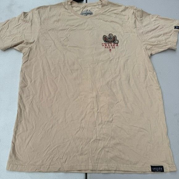 Designer SULLEN ART COLLECTIVE AARON HODGES CREAM T-SHIRT SZ 2XL XXL Size US XXL / EU 58 / 5 - 8 Thumbnail