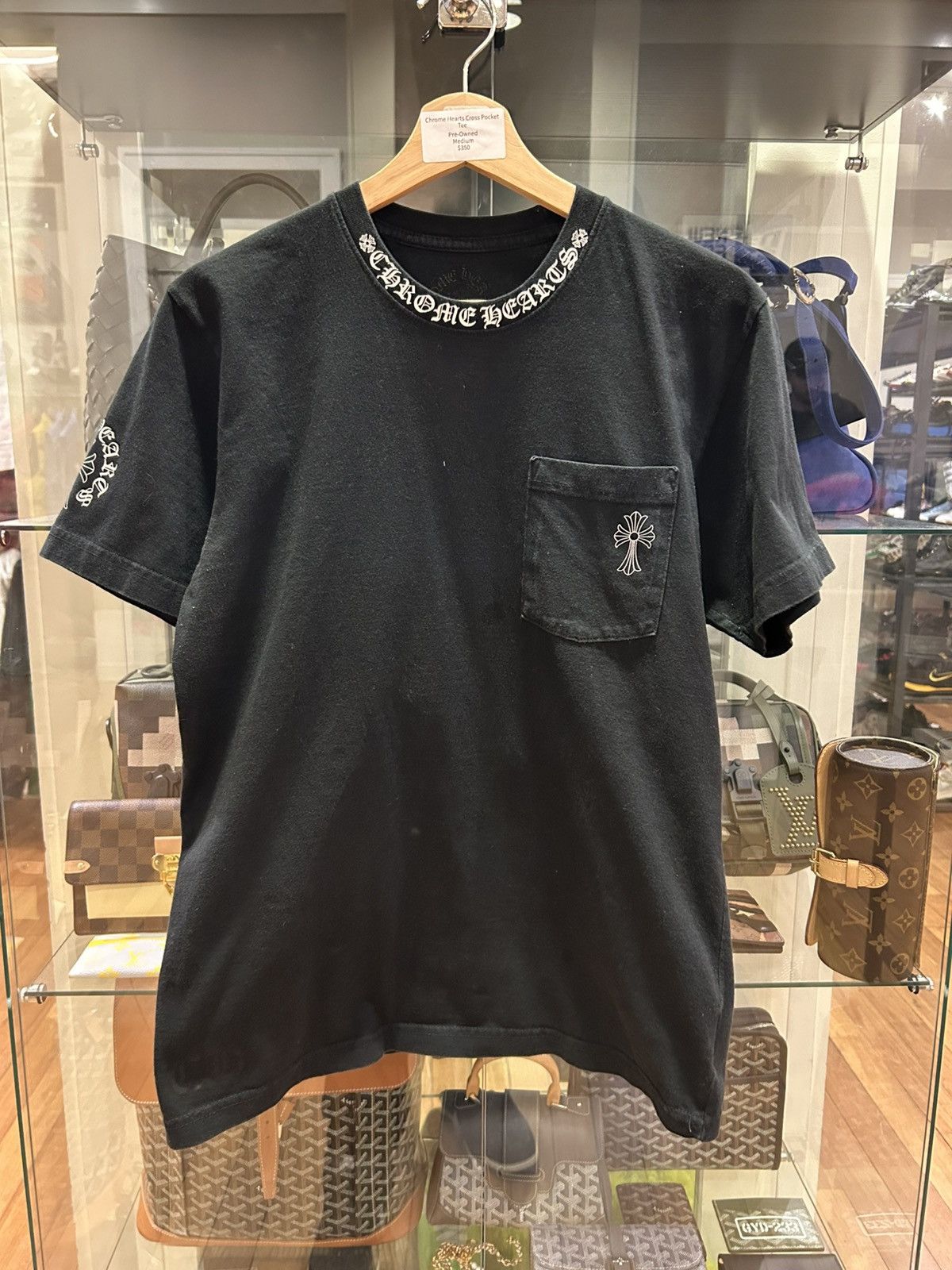 Chrome Hearts Chrome Hearts Cross Pocket Tee Size US M / EU 48-50 / 2 - 1 Thumbnail