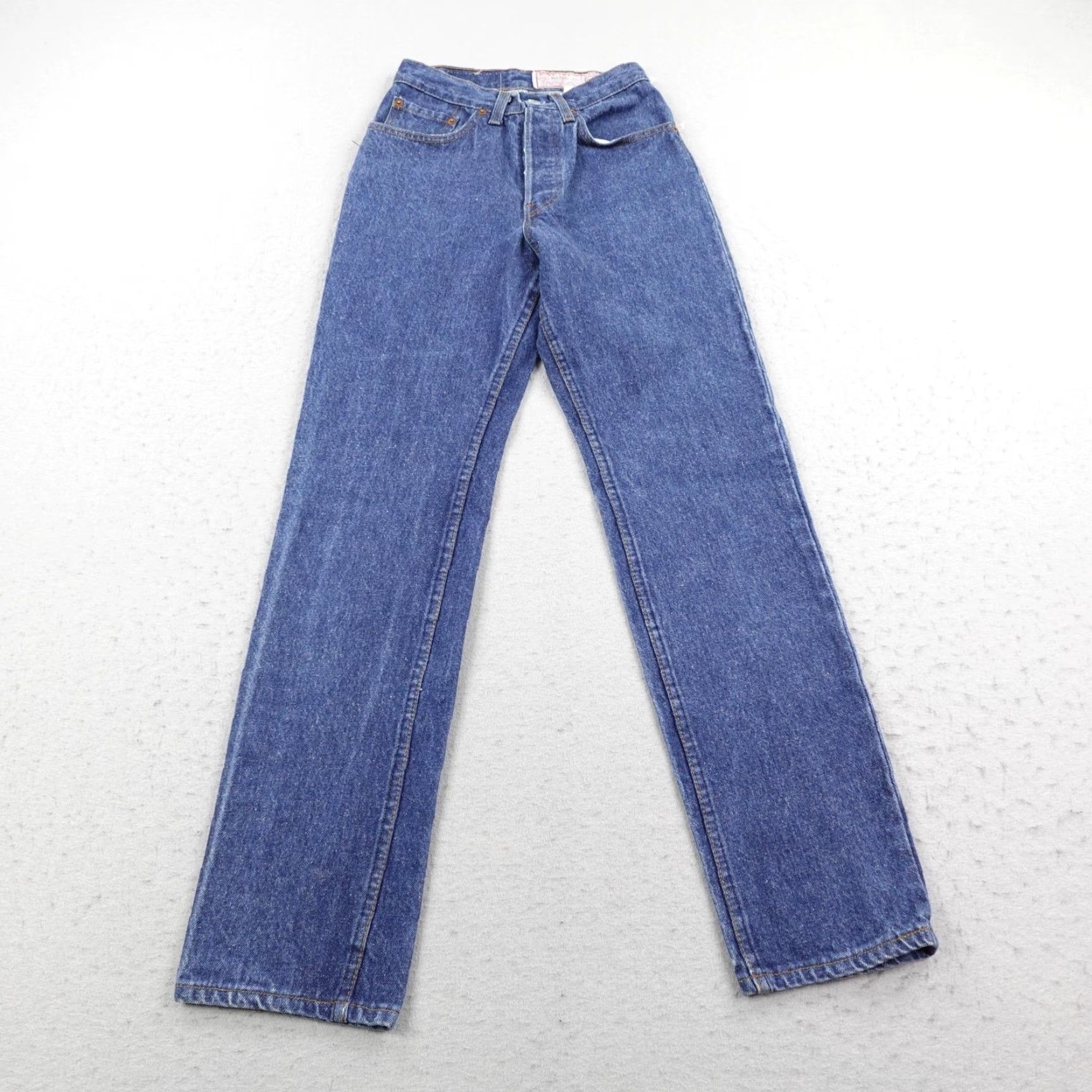 Levi's Vintage Levi's Jeans Women 5 Blue Denim Wash'em Hot Tag Button Fly 26501 0116 80s Size 27" / US 4 / IT 40 - 2 Thumbnail