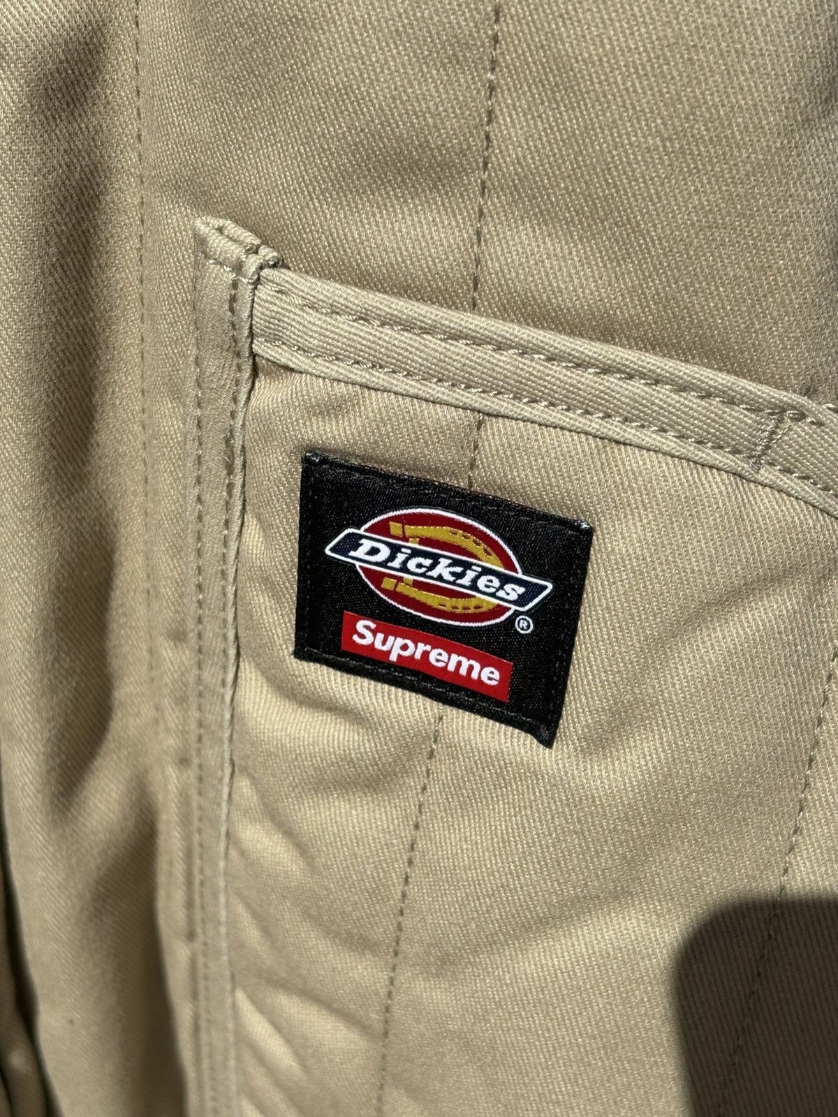Dickies × Supreme Supreme x Dickies Reversible Quilted Faux Fur Work Jacket Size US L / EU 52-54 / 3 - 6 Thumbnail