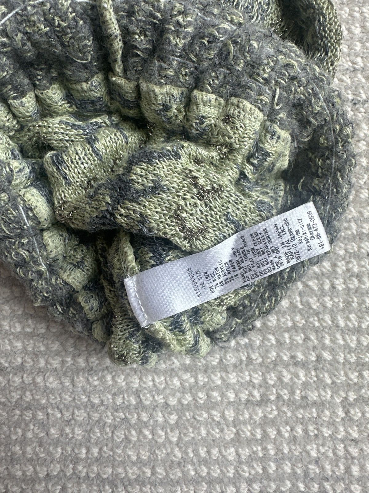 Kapital Kapital churro beanie Size ONE SIZE - 7 Thumbnail