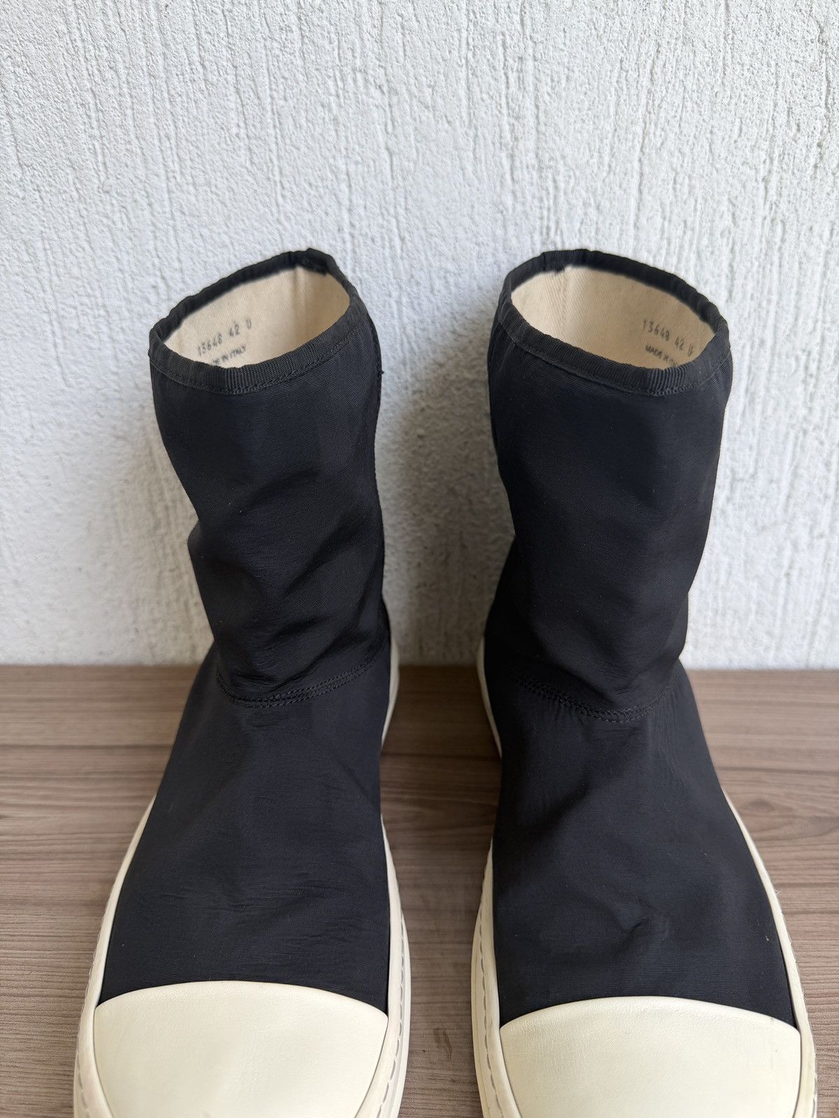 Rick Owens Drkshdw nylon ugg ankle boots ramones Size US 9.5 / EU 42-43 - 8 Thumbnail