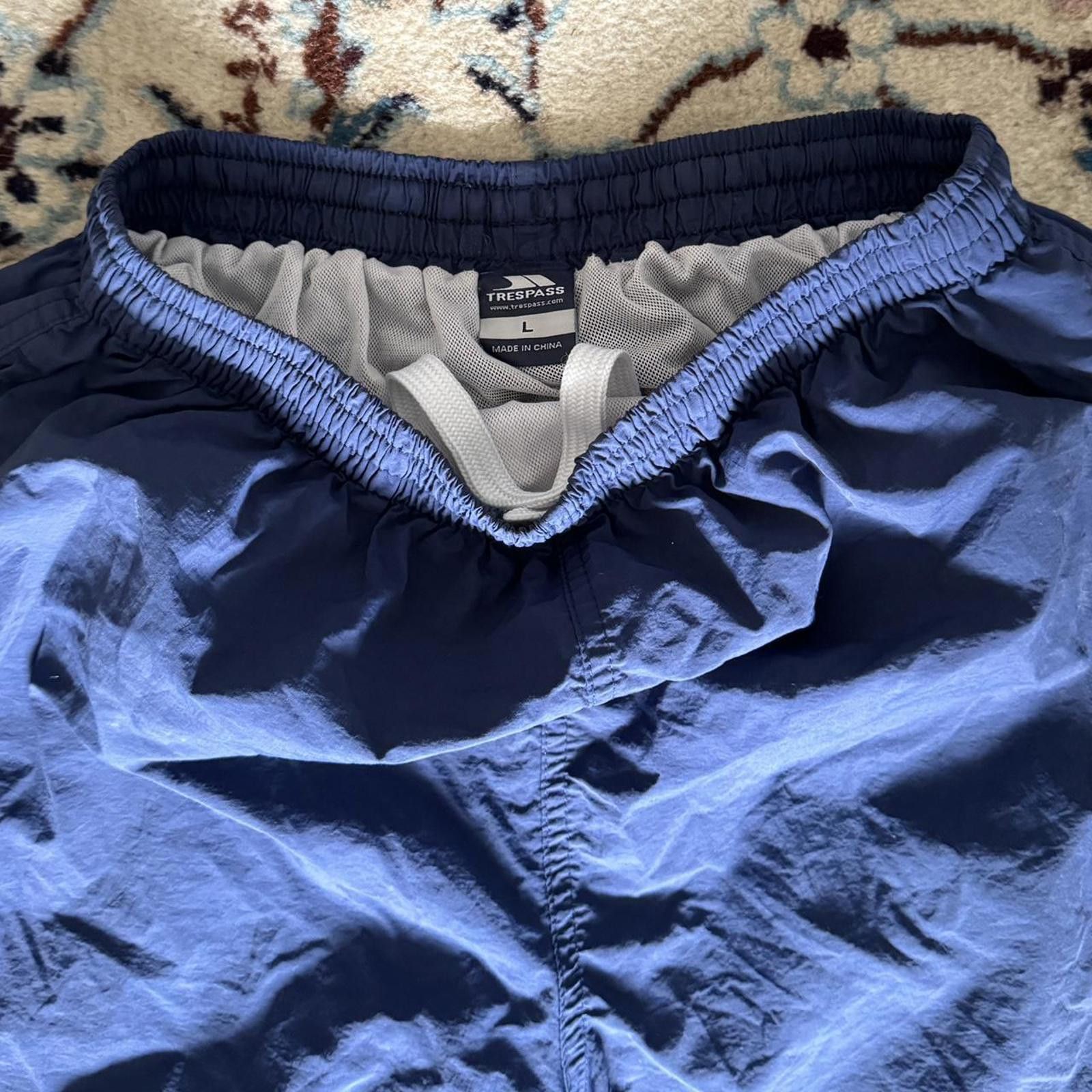 Designer Wide leg Trespass blue Hiking shorts Size US 34 / EU 50 - 3 Thumbnail