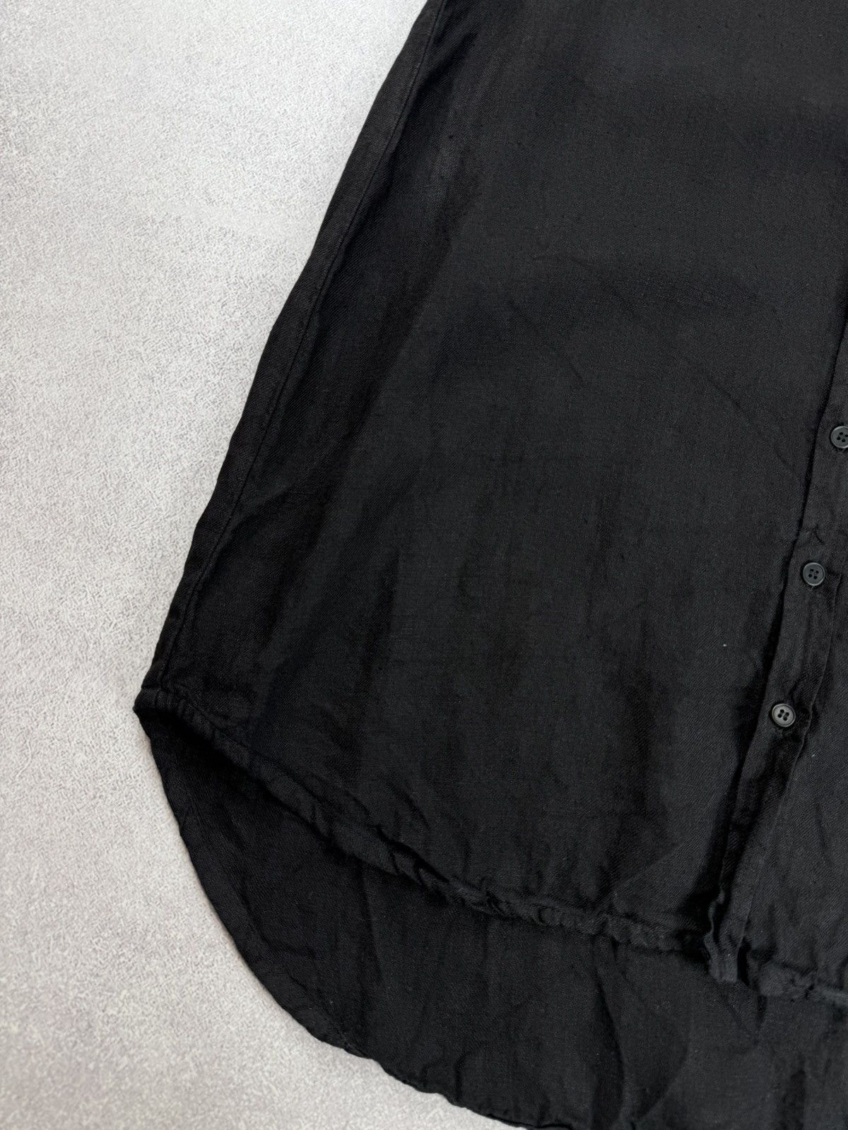 CP Shades CP Shades Black Linen Dress Size XS Size XS / US 0-2 / IT 36-38 - 3 Thumbnail