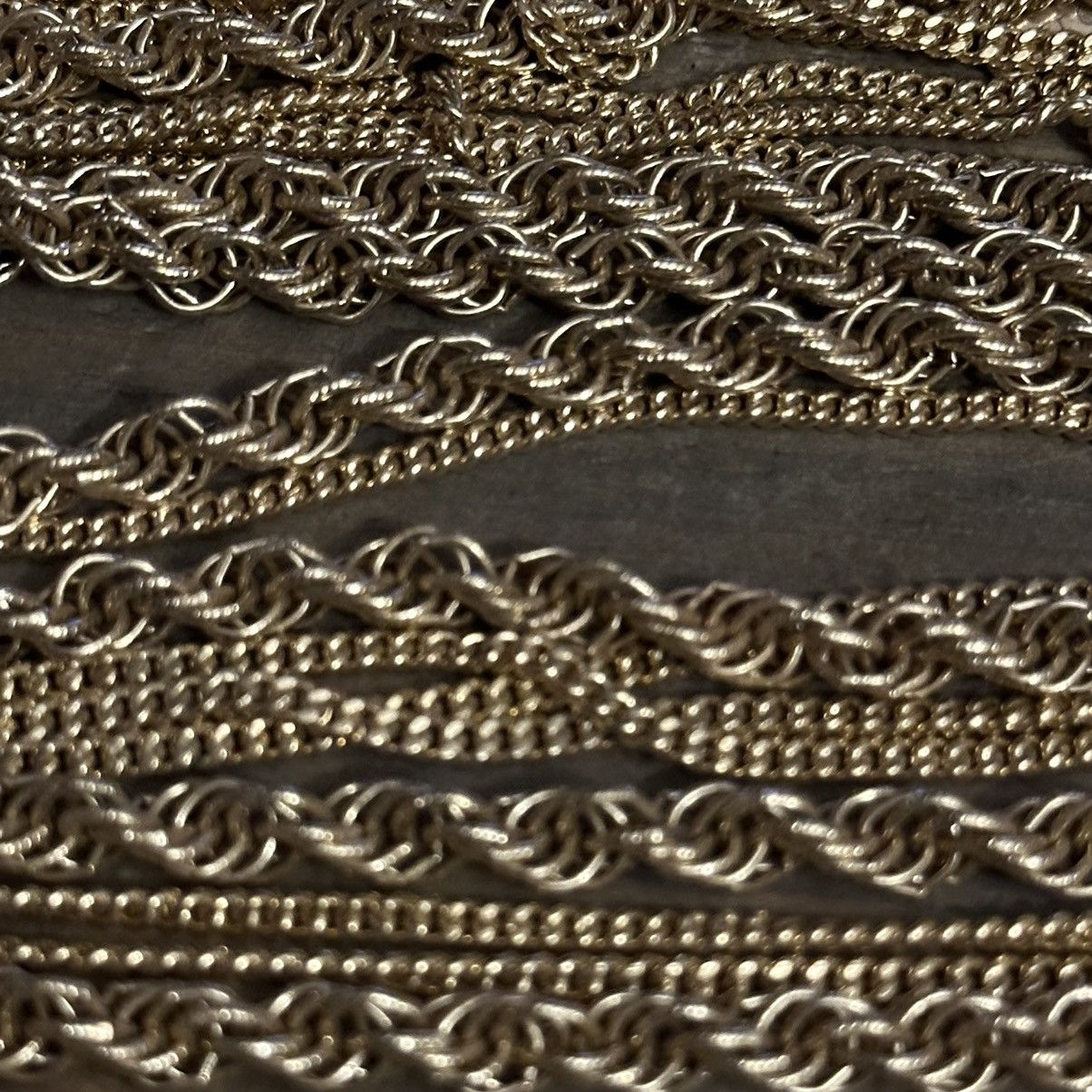 Monet Monet long gold tone multi chain necklace Size ONE SIZE - 2 Thumbnail