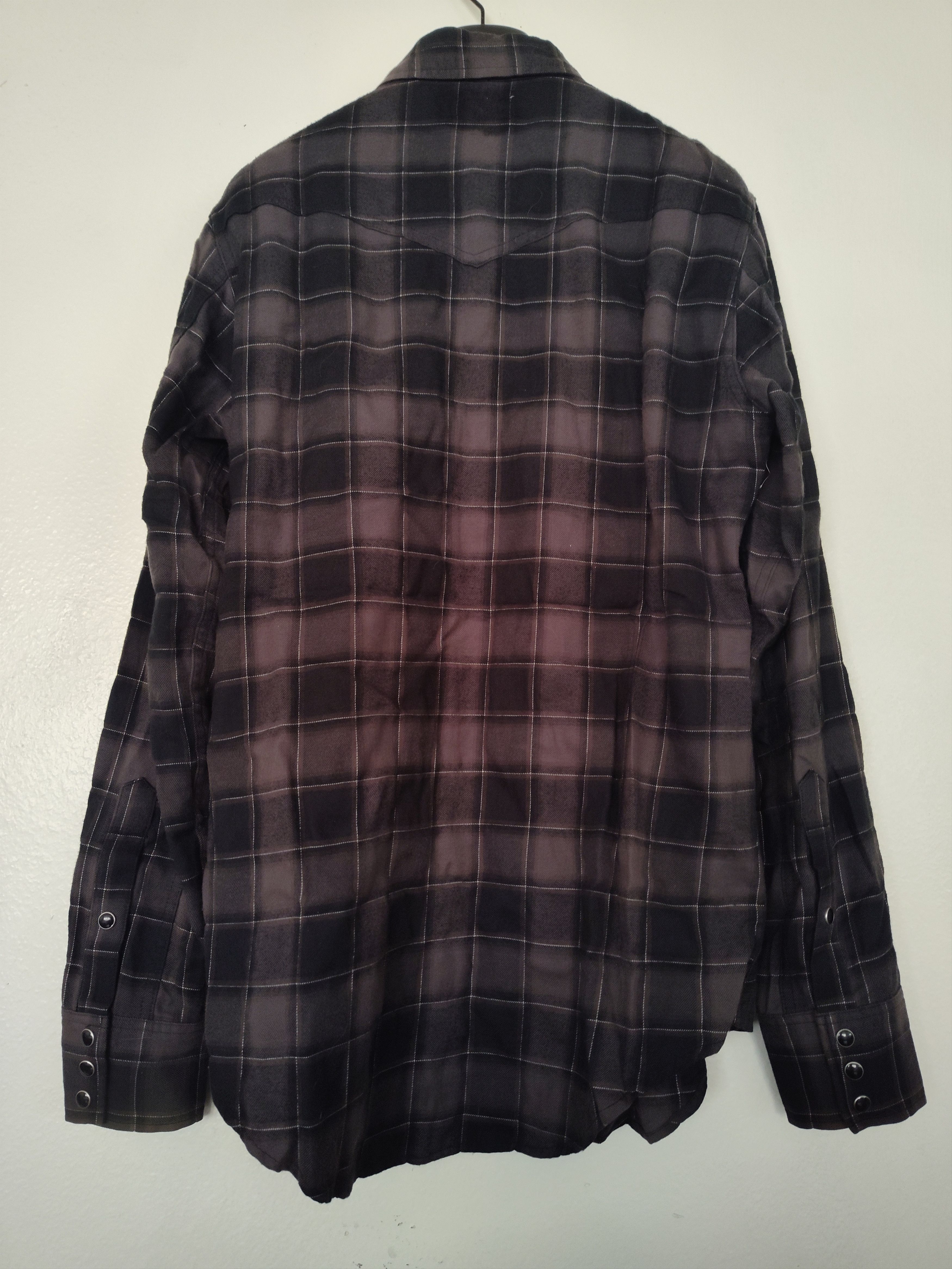 Saint Laurent Paris 2017 MIJ Western Plaid Size US S / EU 44-46 / 1 - 3 Thumbnail
