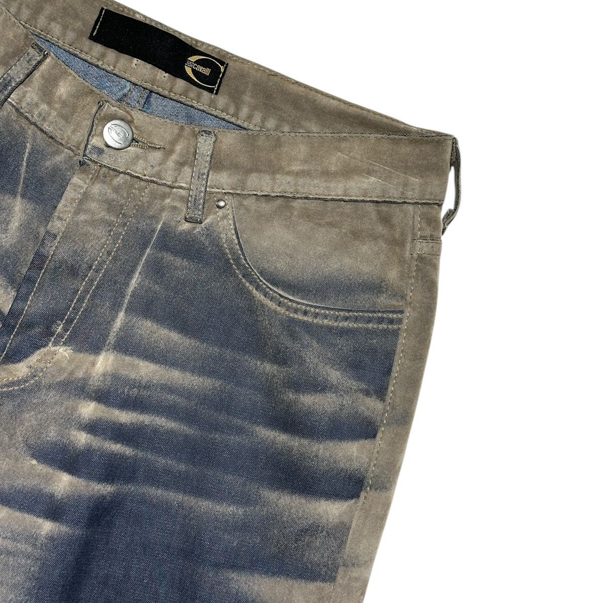 Just Cavalli Archive gradient and a velvet sueded Size 27" / US 4 / IT 40 - 2 Thumbnail