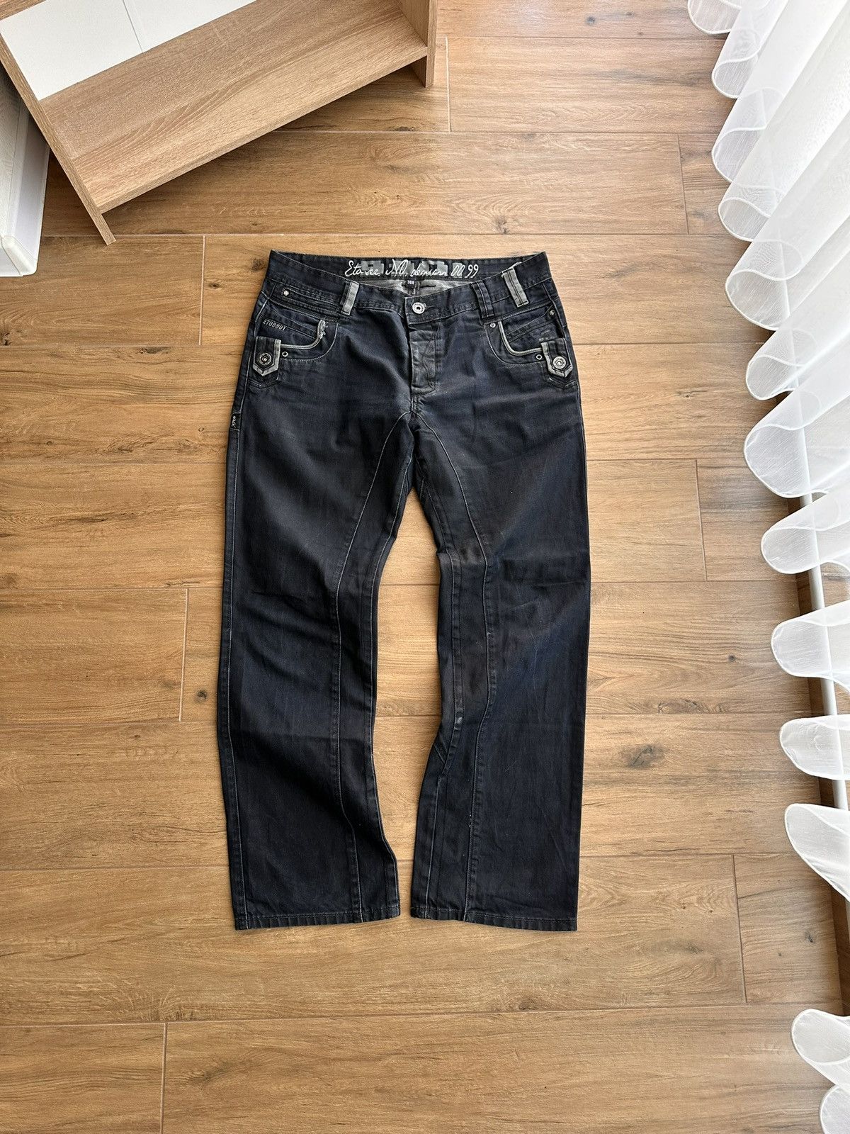 Japanese Brand Vintage Junya Watanabe Style Japanese Archive Cargo Pants Size US 36 / EU 52 - 2 Thumbnail