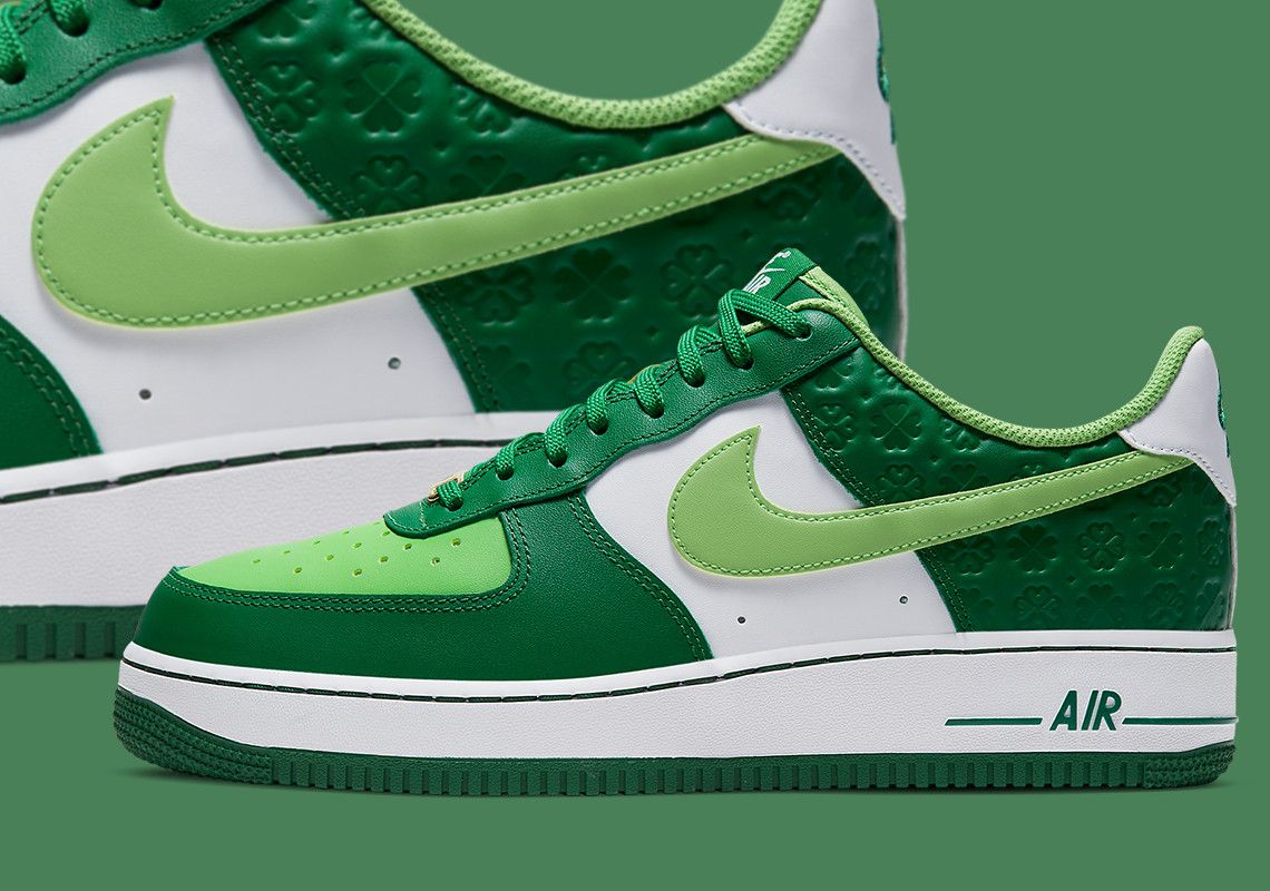Nike NIKE AIR FORCE 1 LOW ST PATRICK'S DAY LIMITED EDITION Size US 13 / EU 46 - 19 Thumbnail
