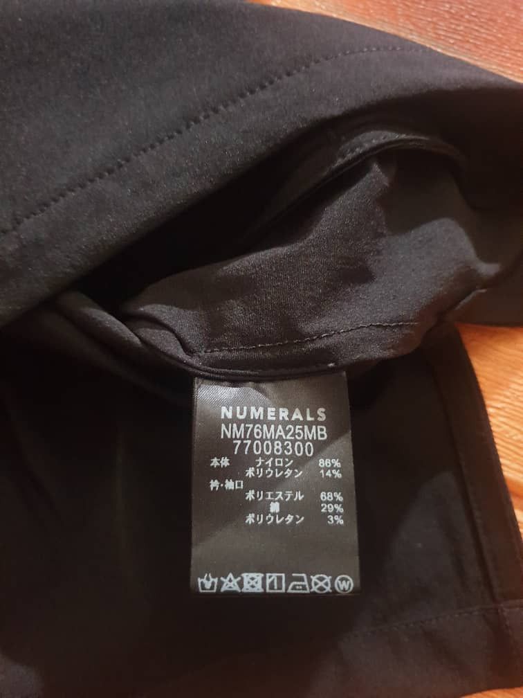 Japanese Brand Numerals custom patches shirt Size US M / EU 48-50 / 2 - 3 Thumbnail