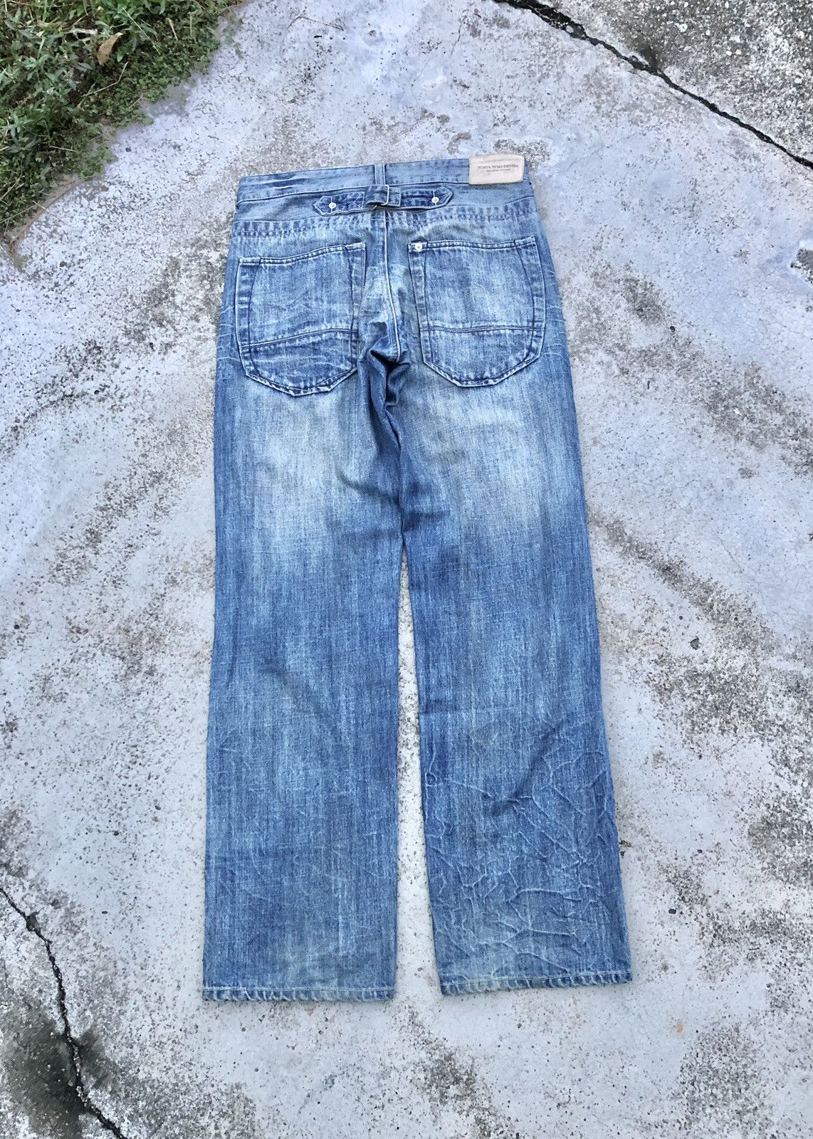 Japanese Brand BUCKLE BACK DENIM BY WHO's WHO DENIM Size US 30 / EU 46 - 5 Thumbnail