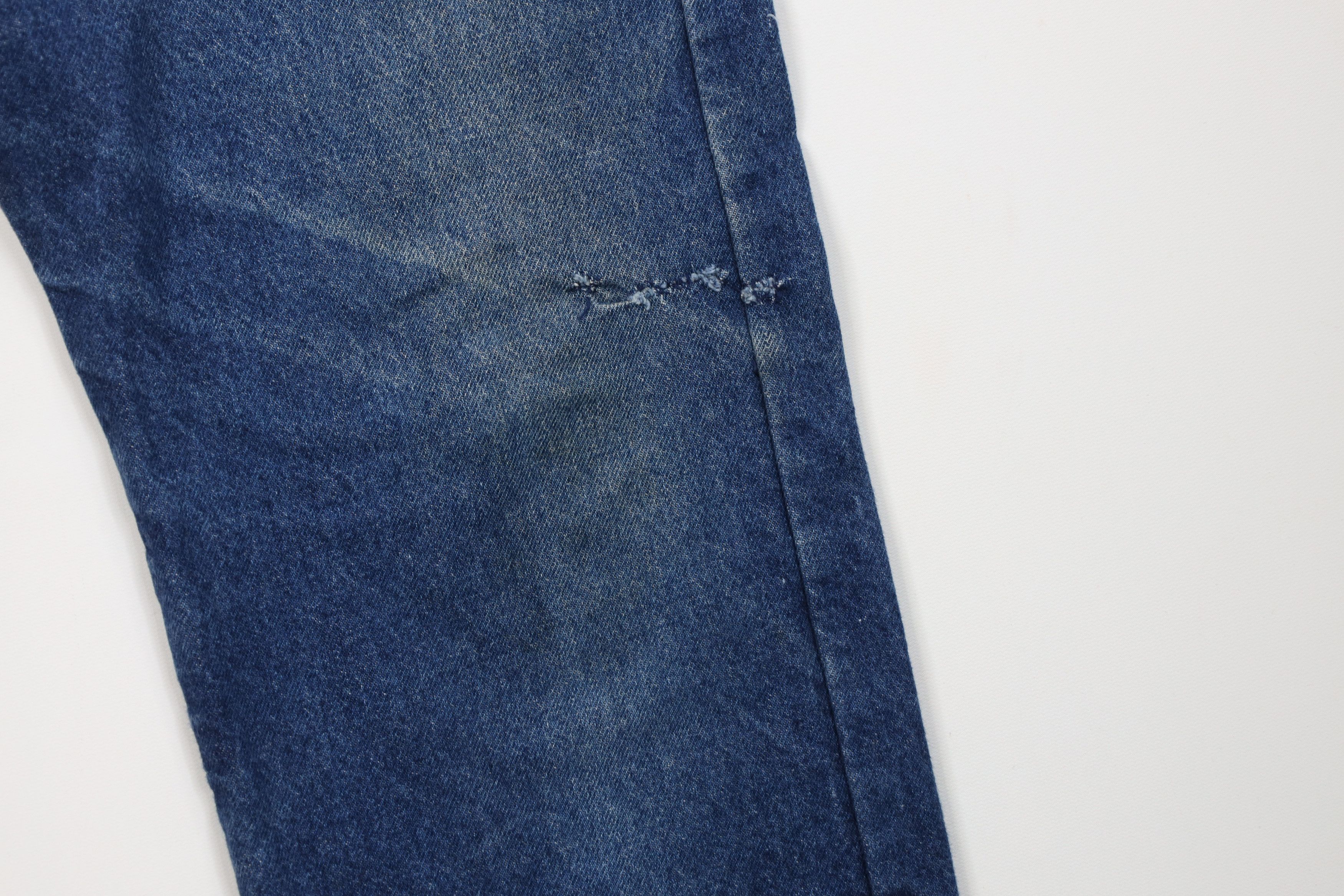 L.L. Bean Vintage 90s LL Bean Flannel Lined Straight Leg Jeans USA Size US 44 / EU 60 - 6 Thumbnail